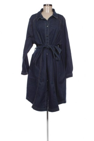 Kleid ONLY Carmakoma, Größe 3XL, Farbe Blau, Preis 55,24 €