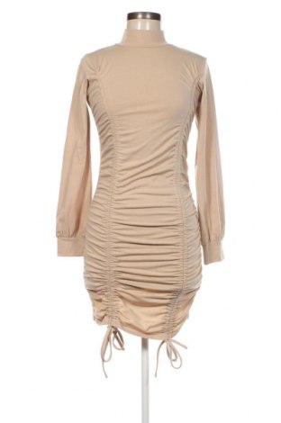 Kleid SHEIN, Größe XS, Farbe Beige, Preis 20,18 €