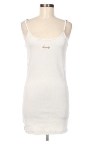 Kleid Superdry, Größe L, Farbe Weiß, Preis 22,27 €