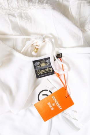 Φόρεμα Superdry, Μέγεθος L, Χρώμα Λευκό, Τιμή 27,84 €