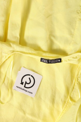 Kleid Zara, Größe L, Farbe Gelb, Preis 13,81 €