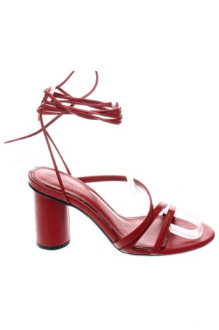 Sandalen Bershka, Größe 37, Farbe Rot, Preis 16,28 €