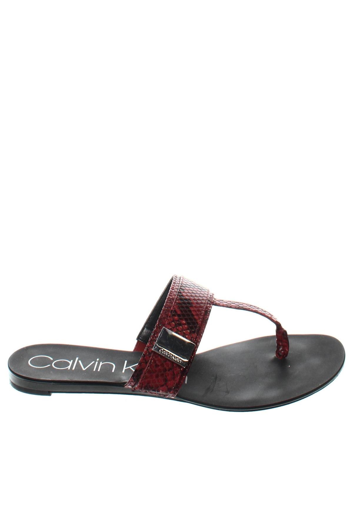 Papuci Calvin Klein, Mărime 38, Culoare Roșu, Preț 161,02 Lei