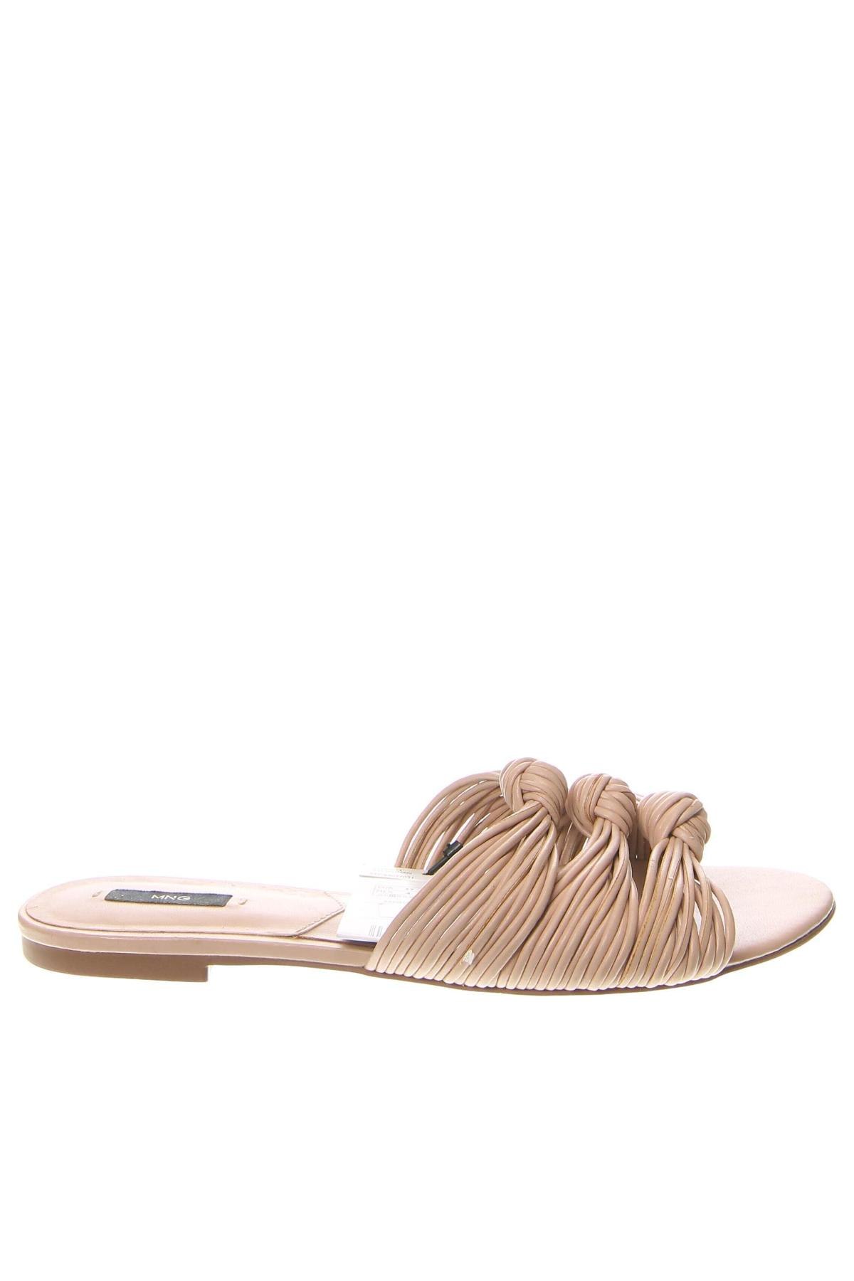 Hausschuhe Mango, Größe 37, Farbe Beige, Preis € 22,89