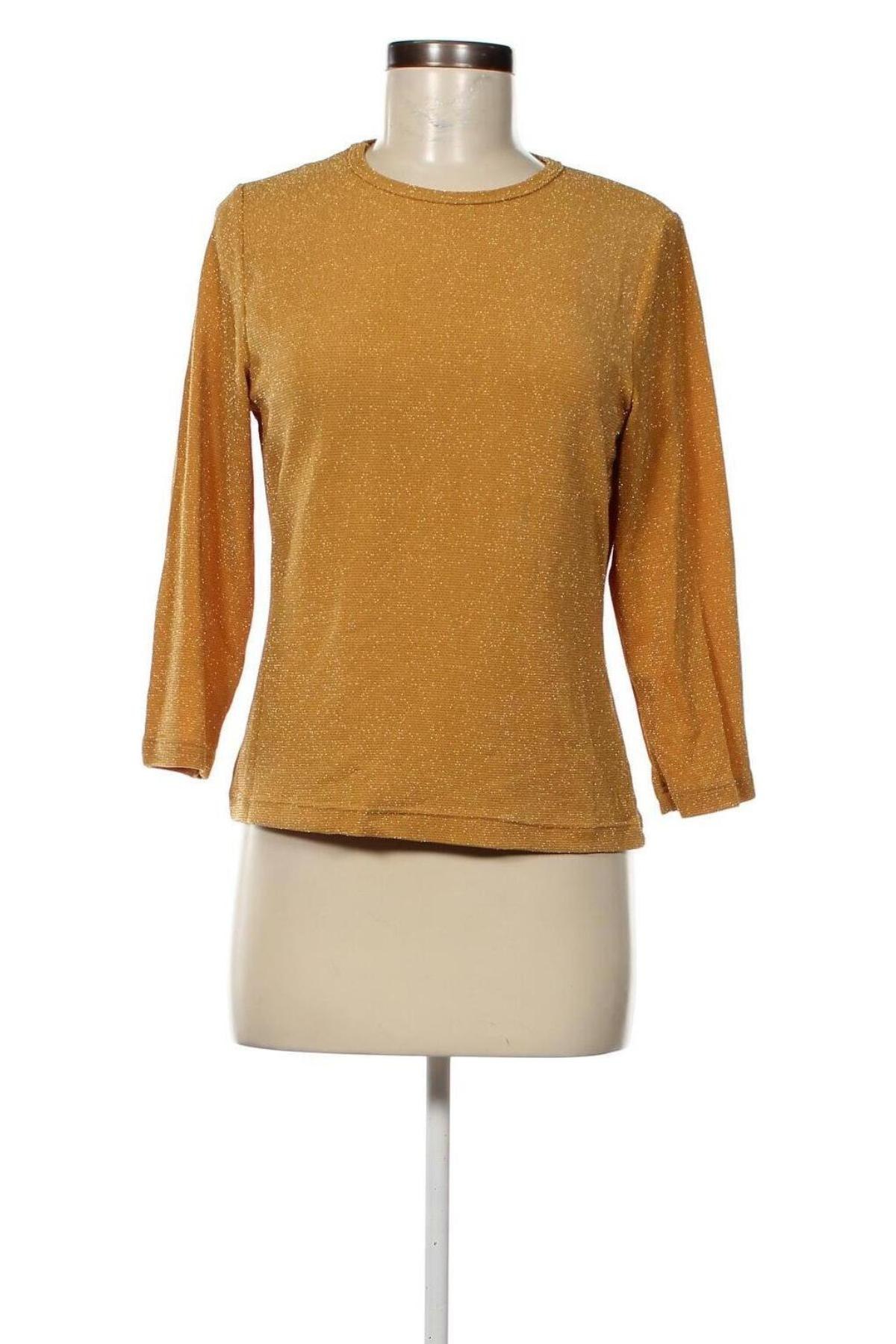 Damen Shirt, Größe L, Farbe Golden, Preis 2,64 €