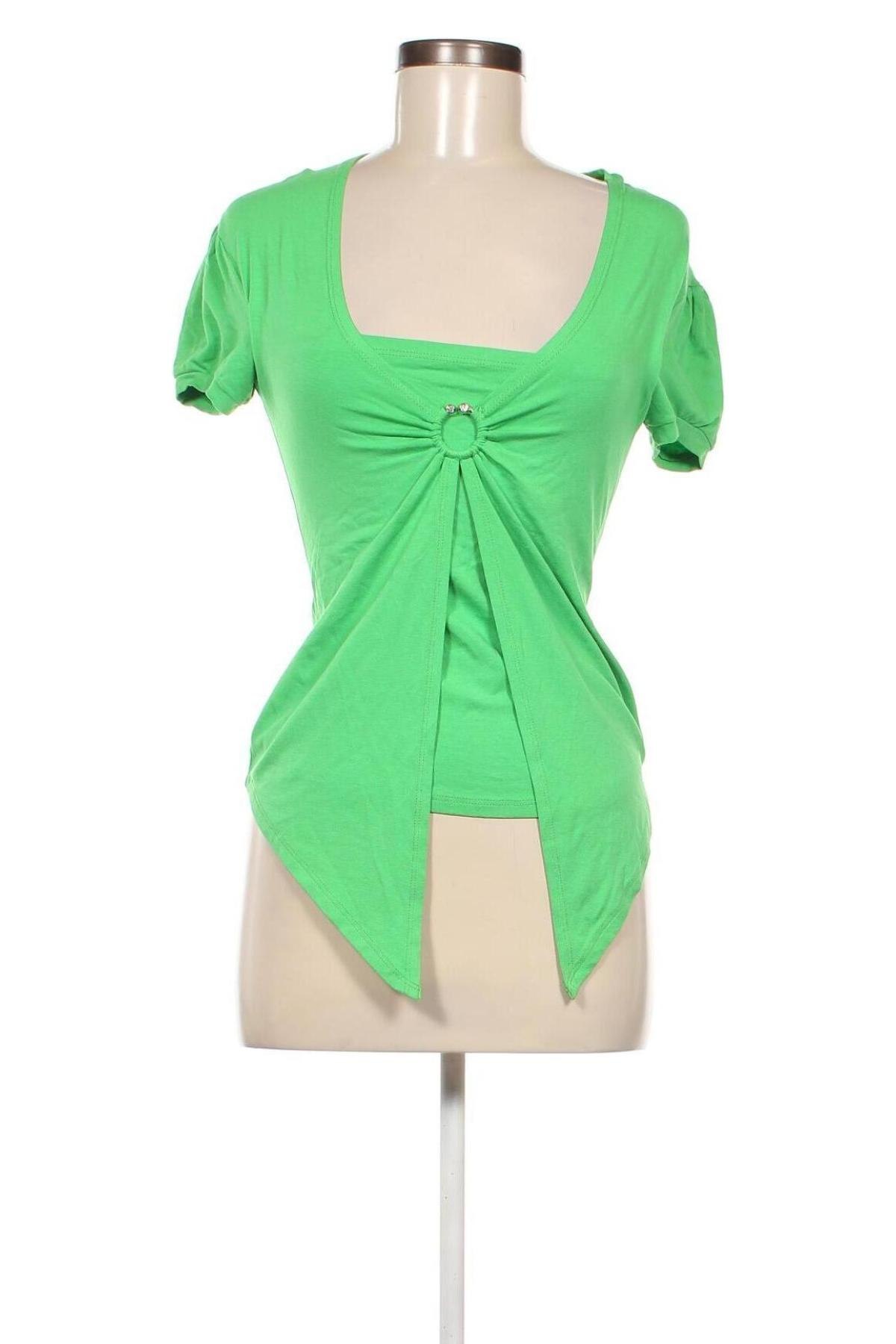 Damen Shirt, Größe M, Farbe Grün, Preis € 2,49