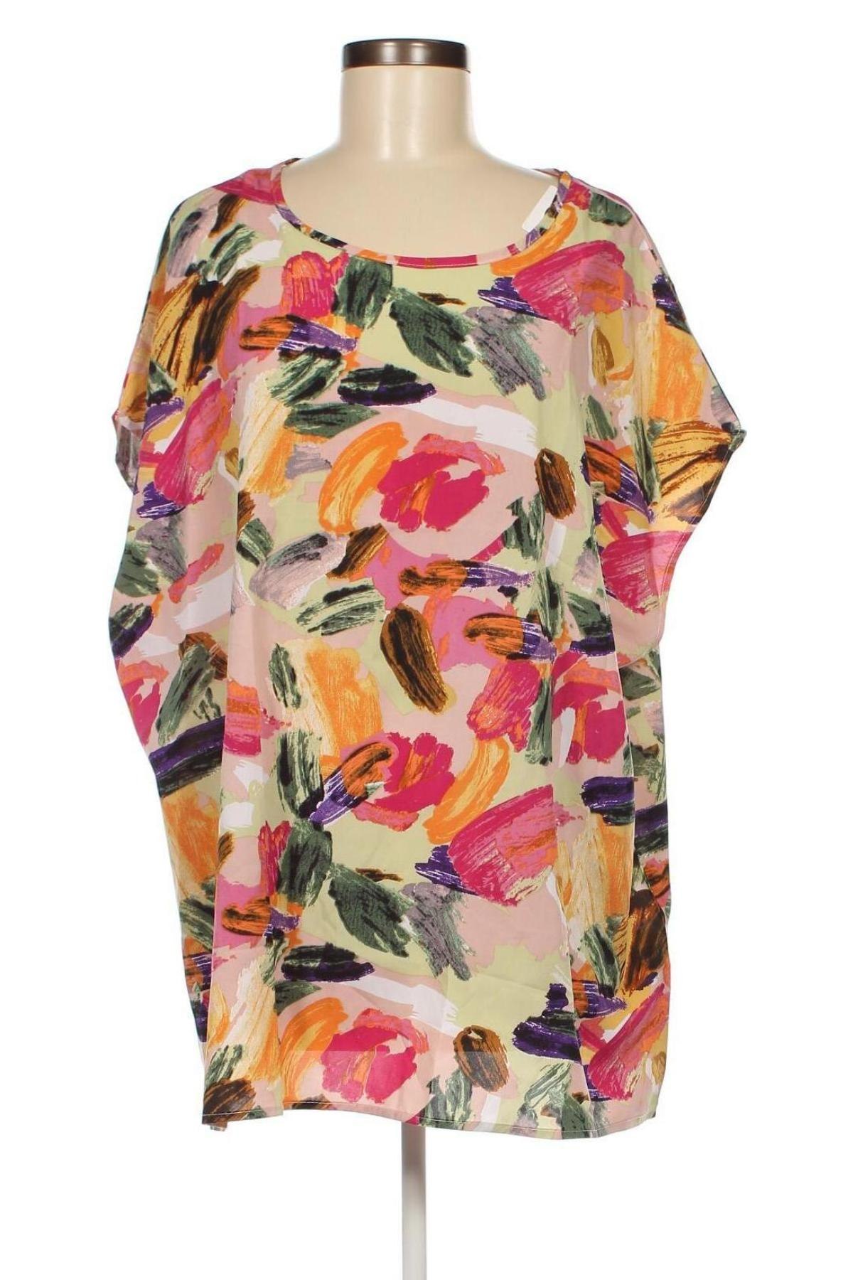 Γυναικεία μπλούζα, Μέγεθος 4XL, Χρώμα Πολύχρωμο, Τιμή 18,45 €