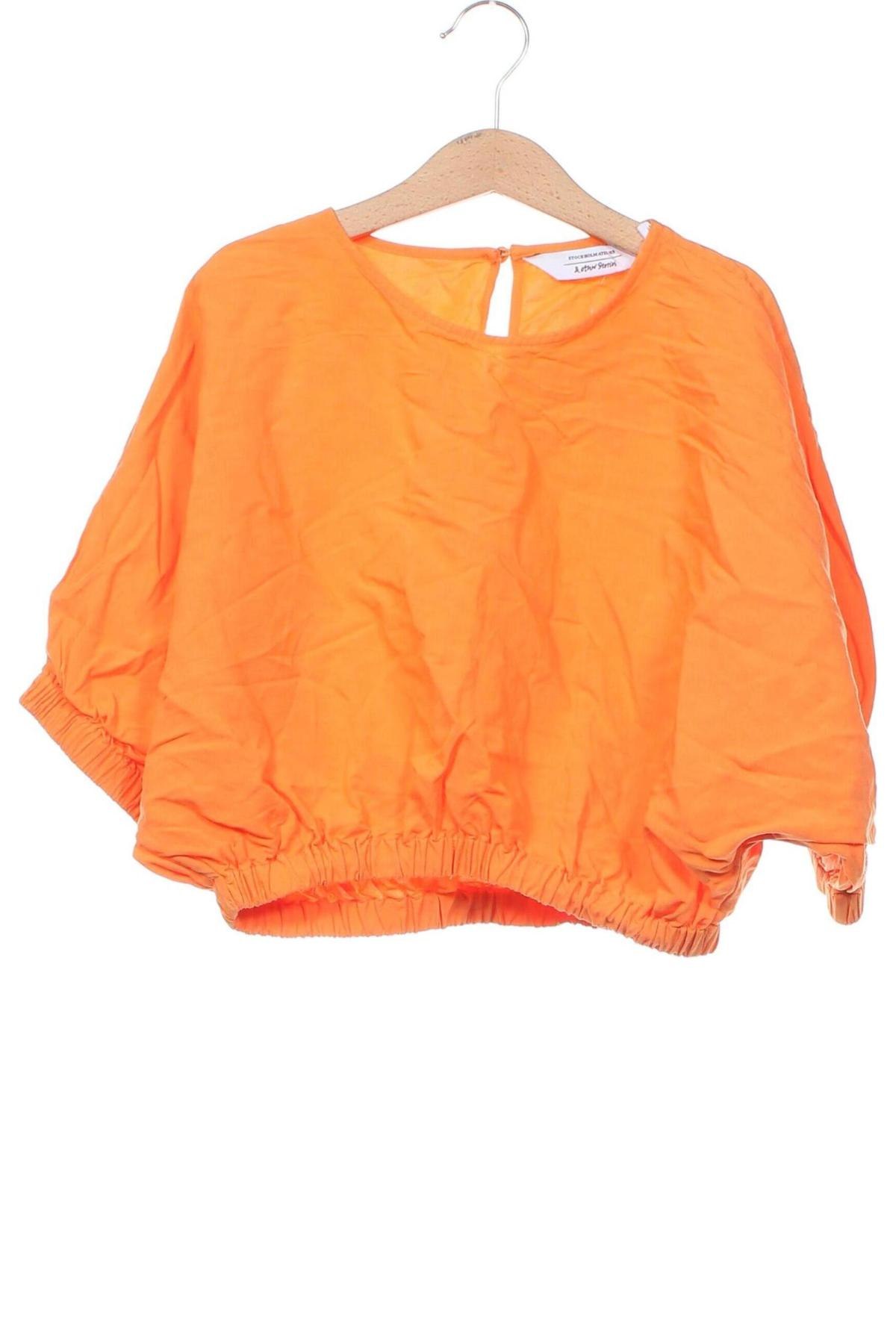 Γυναικεία μπλούζα & Other Stories, Μέγεθος XS, Χρώμα Πορτοκαλί, Τιμή 31,96 €