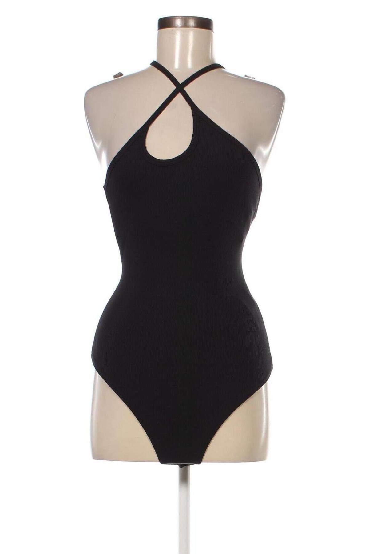 Дамска блуза - боди Abercrombie & Fitch, Размер S, Цвят Черен, Цена 37,20 лв.