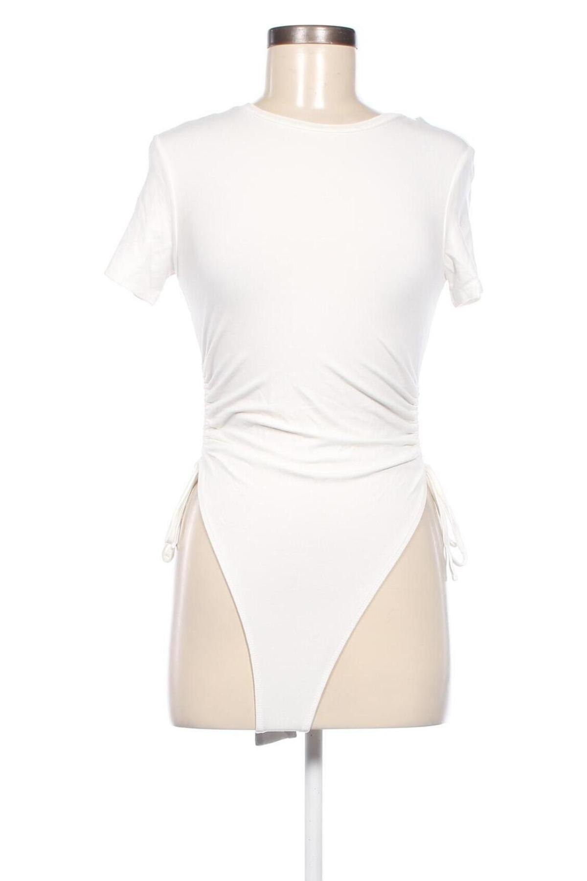 Дамска блуза - боди Tally Weijl, Размер M, Цвят Бял, Цена 31,00 лв.