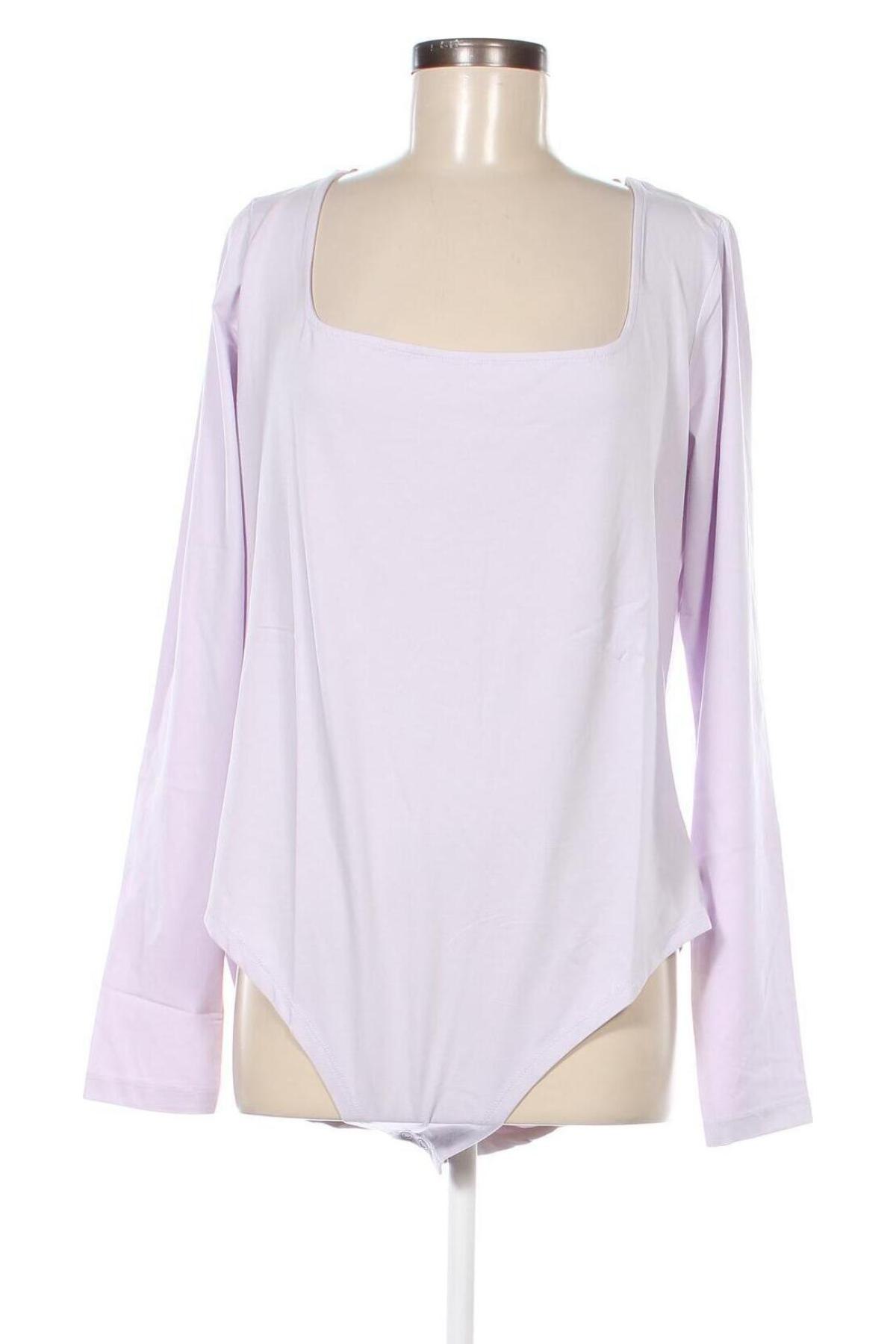 Дамска блуза - боди Urban Classics, Размер 4XL, Цвят Лилав, Цена 14,00 лв.