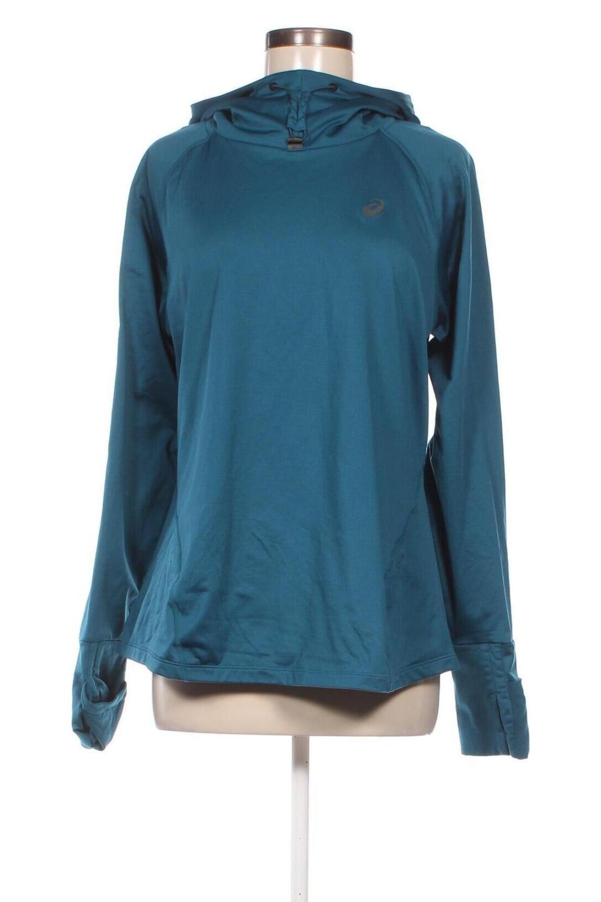 Γυναικεία μπλούζα ASICS, Μέγεθος XL, Χρώμα Μπλέ, Τιμή 29,36 €