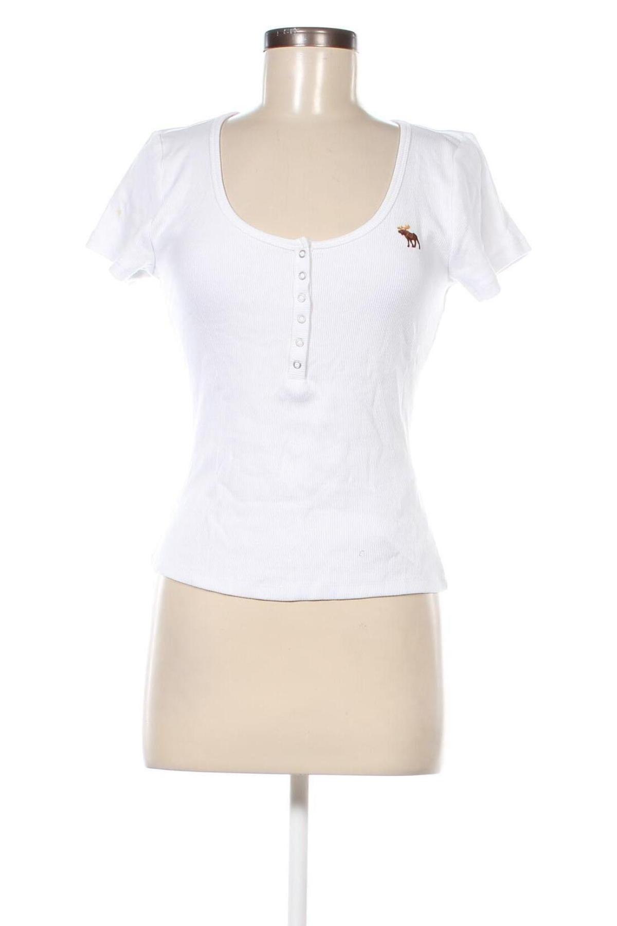 Damen Shirt Abercrombie & Fitch, Größe M, Farbe Weiß, Preis 30,62 €