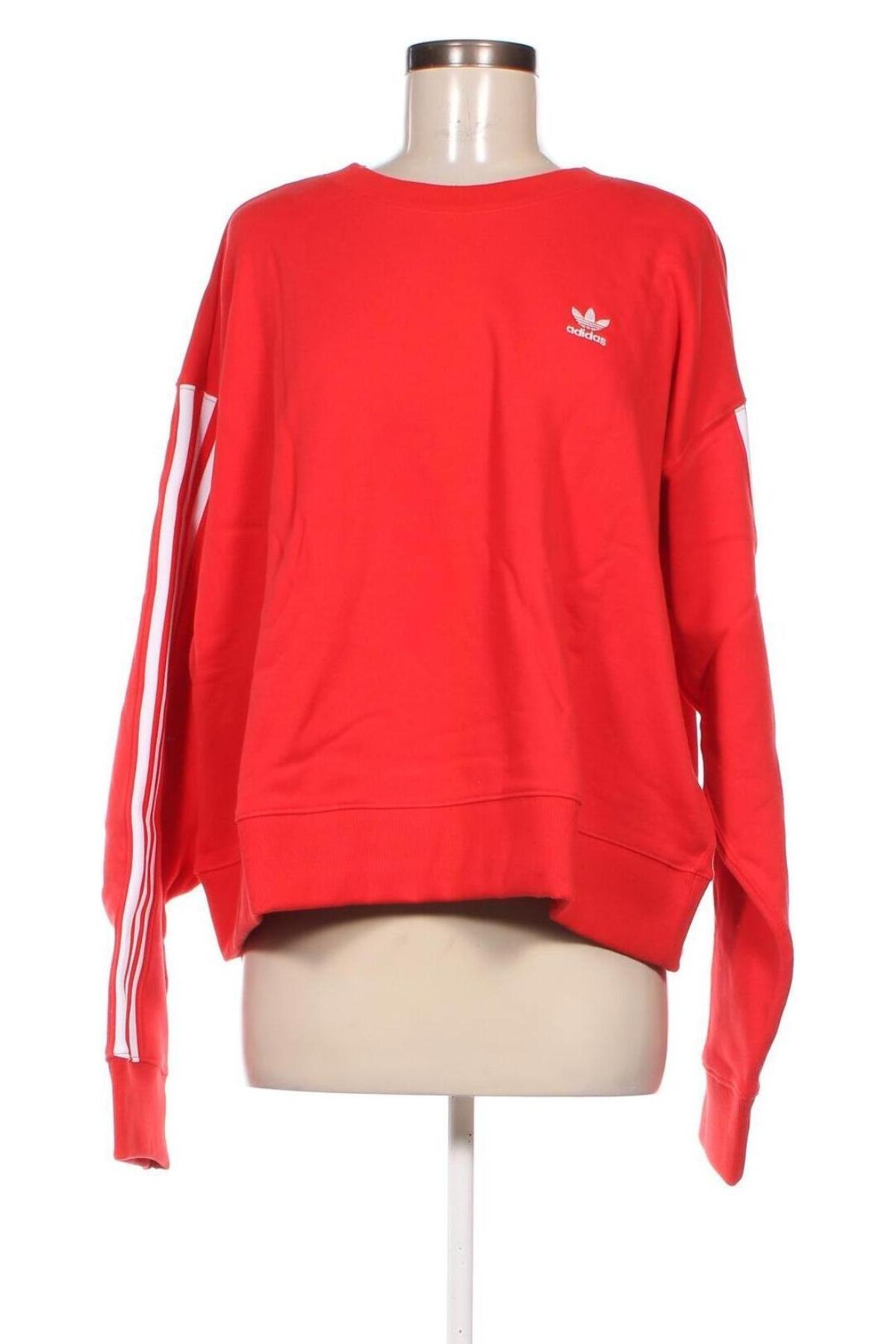 Дамска блуза Adidas Originals, Размер 3XL, Цвят Червен, Цена 20,79 лв.