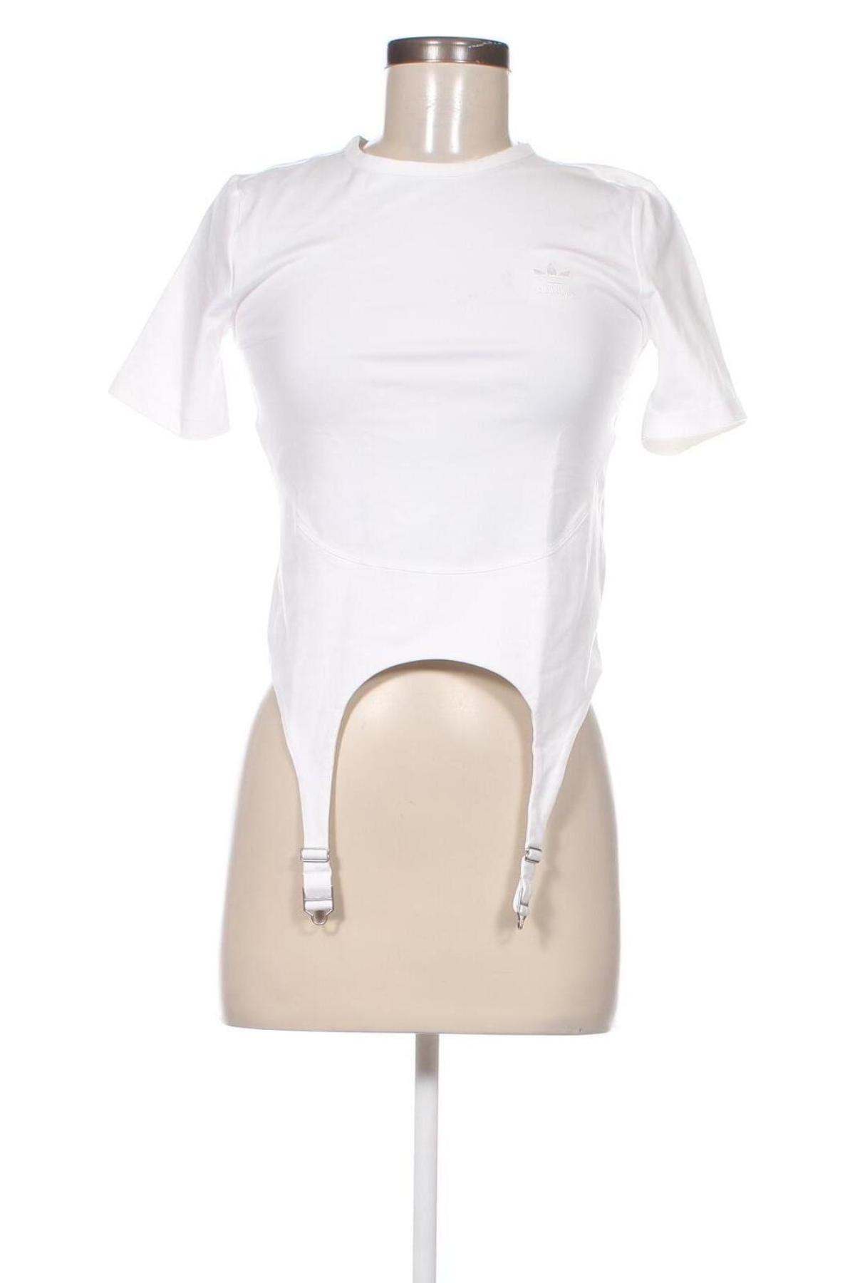 Γυναικεία μπλούζα Adidas Originals, Μέγεθος S, Χρώμα Λευκό, Τιμή 21,83 €