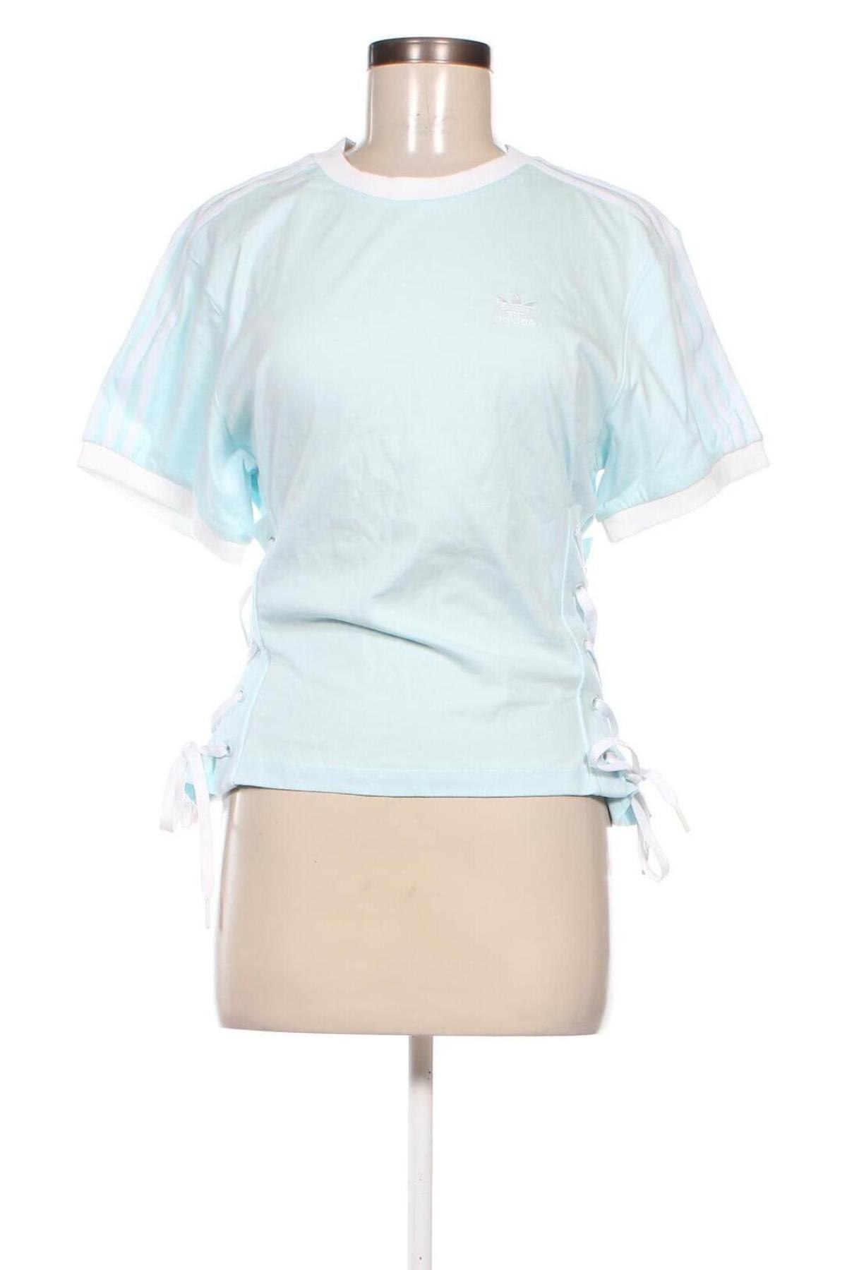 Дамска блуза Adidas Originals, Размер XS, Цвят Син, Цена 77,00 лв.