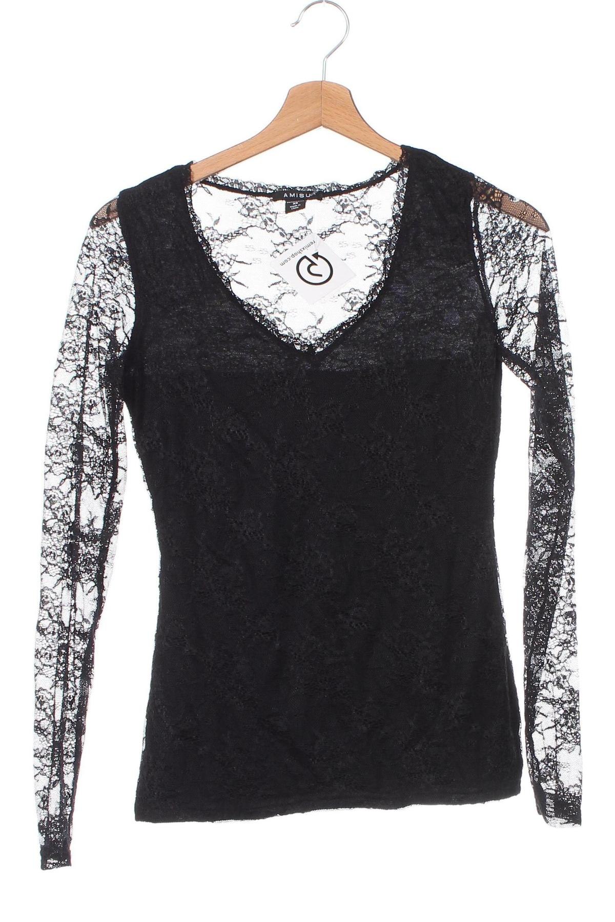 Damen Shirt Amisu, Größe XS, Farbe Schwarz, Preis 10,00 €