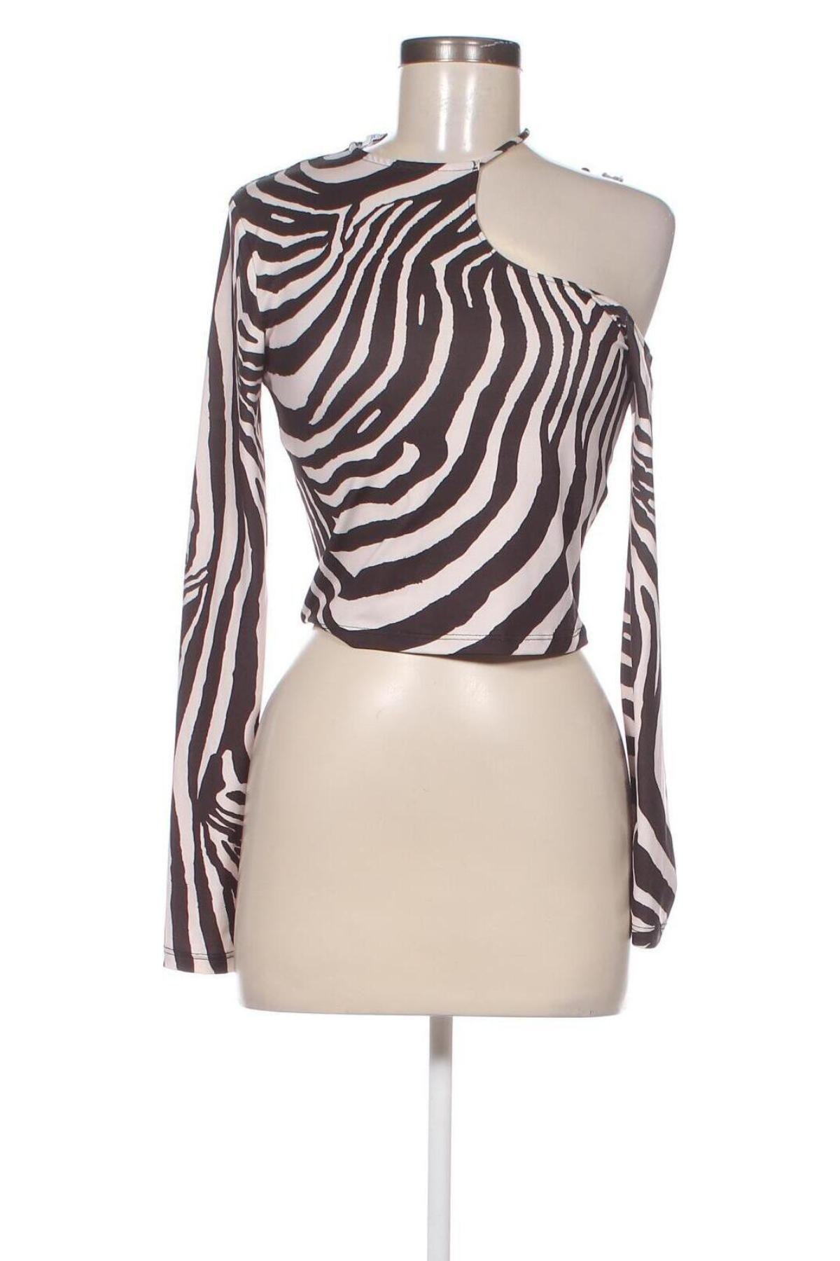 Дамска блуза Bershka, Размер L, Цвят Многоцветен, Цена 8,74 лв.