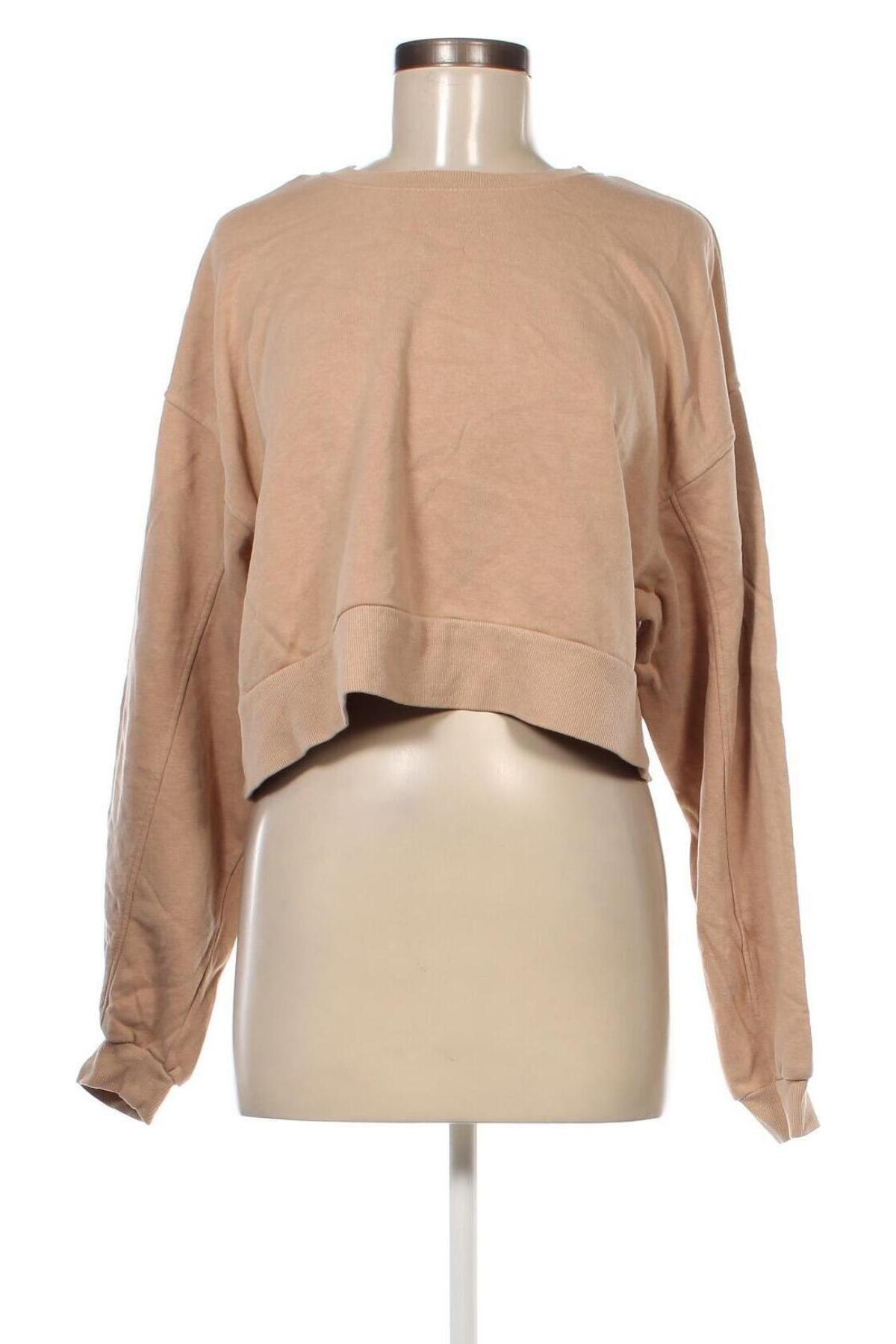 Damen Shirt Bershka, Größe M, Farbe Beige, Preis € 3,31