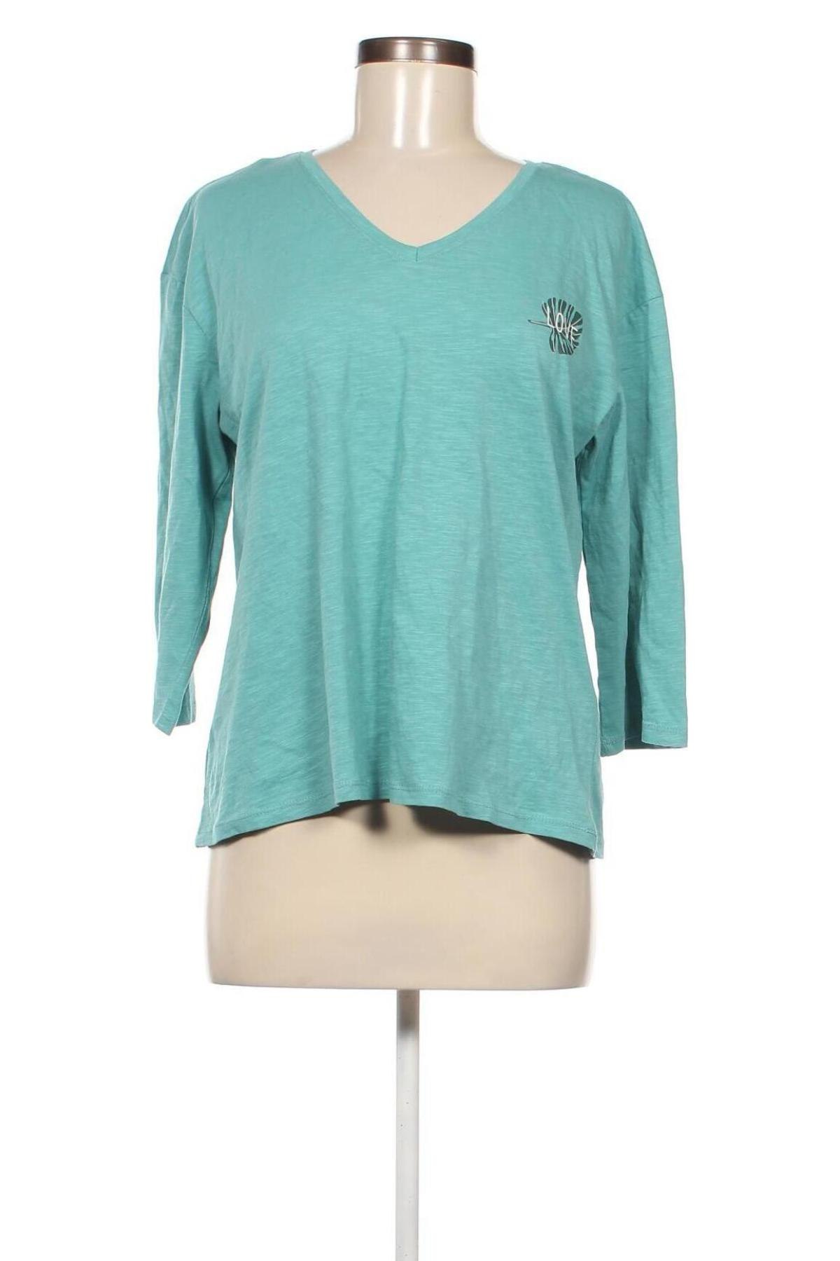 Γυναικεία μπλούζα Blue Motion, Μέγεθος M, Χρώμα Πράσινο, Τιμή 4,91 €