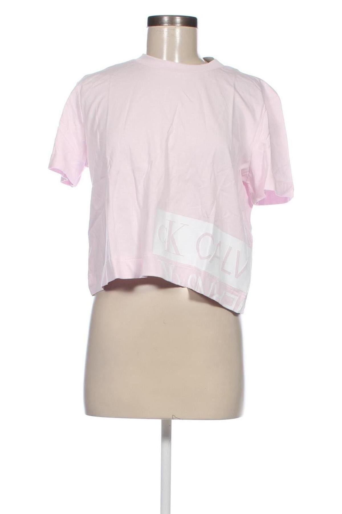 Дамска блуза Calvin Klein Jeans, Размер XL, Цвят Розов, Цена 77,00 лв.