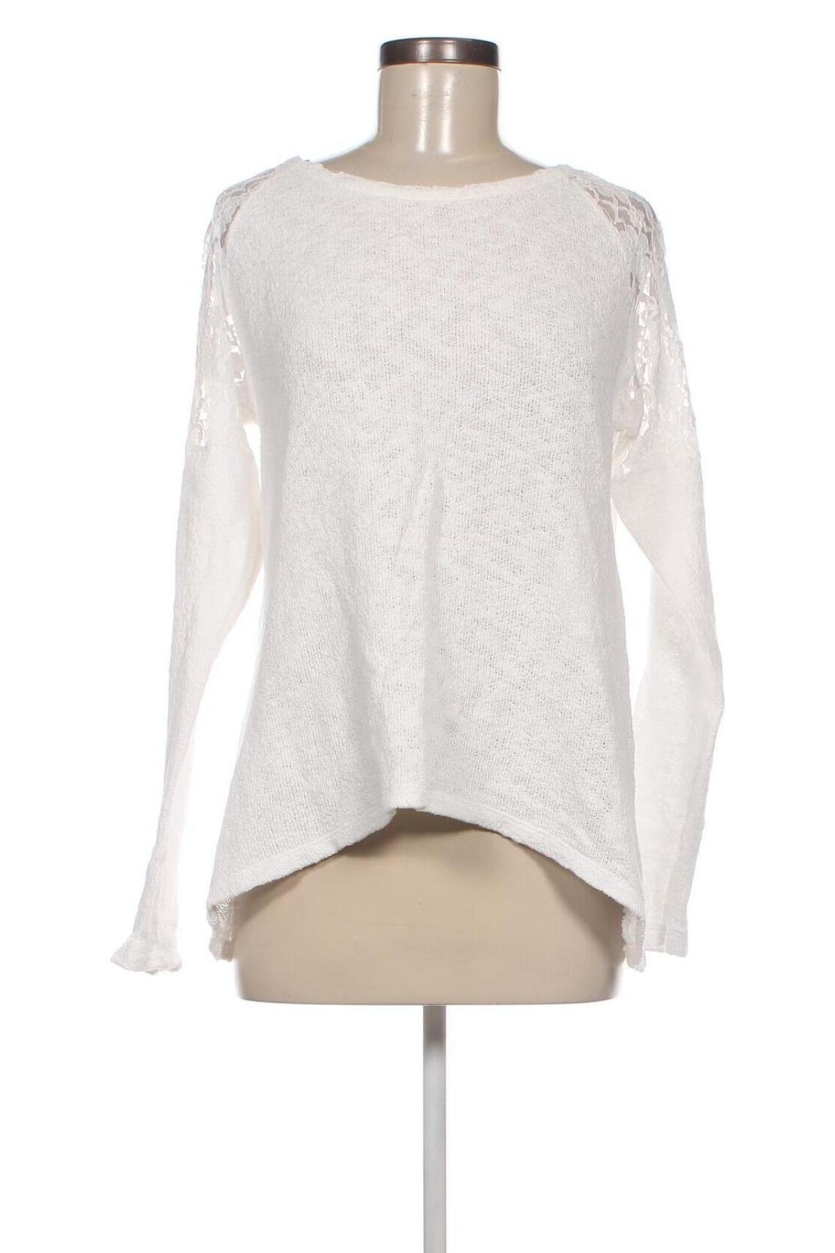 Γυναικεία μπλούζα Clockhouse, Μέγεθος XL, Χρώμα Λευκό, Τιμή 4,08 €