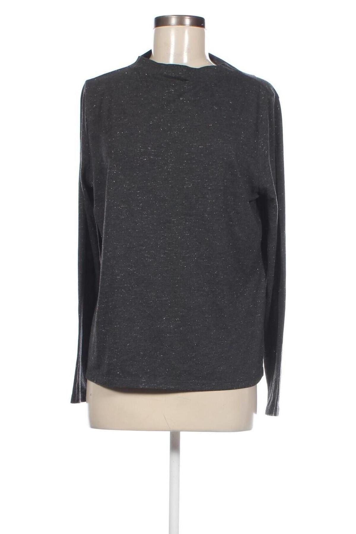 Γυναικεία μπλούζα Comma,, Μέγεθος M, Χρώμα Γκρί, Τιμή 4,45 €