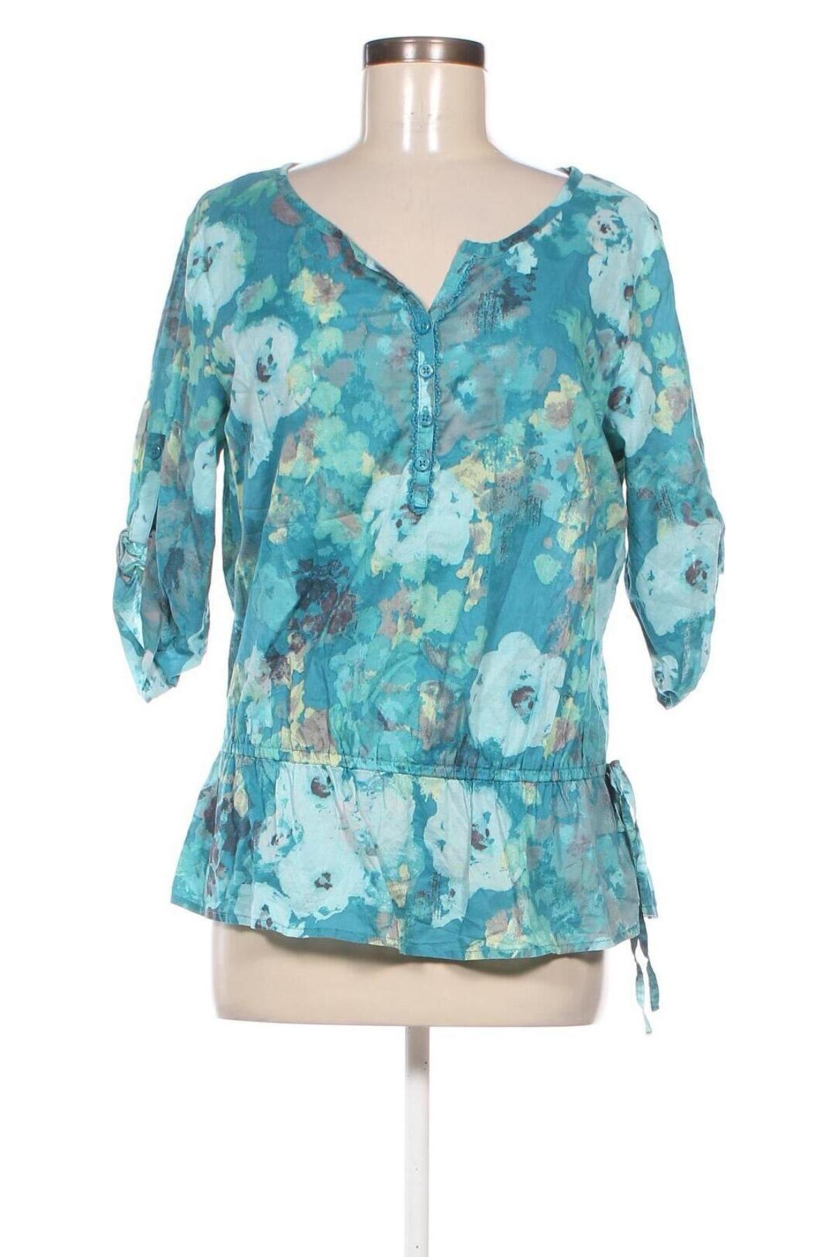 Дамска блуза Croft & Barrow, Размер L, Цвят Син, Цена 19,55 лв.