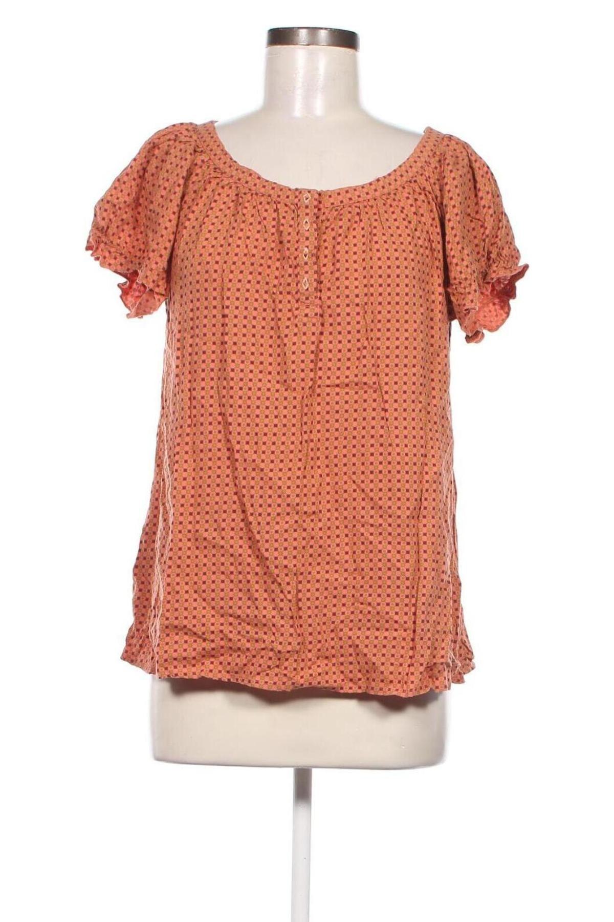 Γυναικεία μπλούζα Culture, Μέγεθος M, Χρώμα Πορτοκαλί, Τιμή 14,96 €