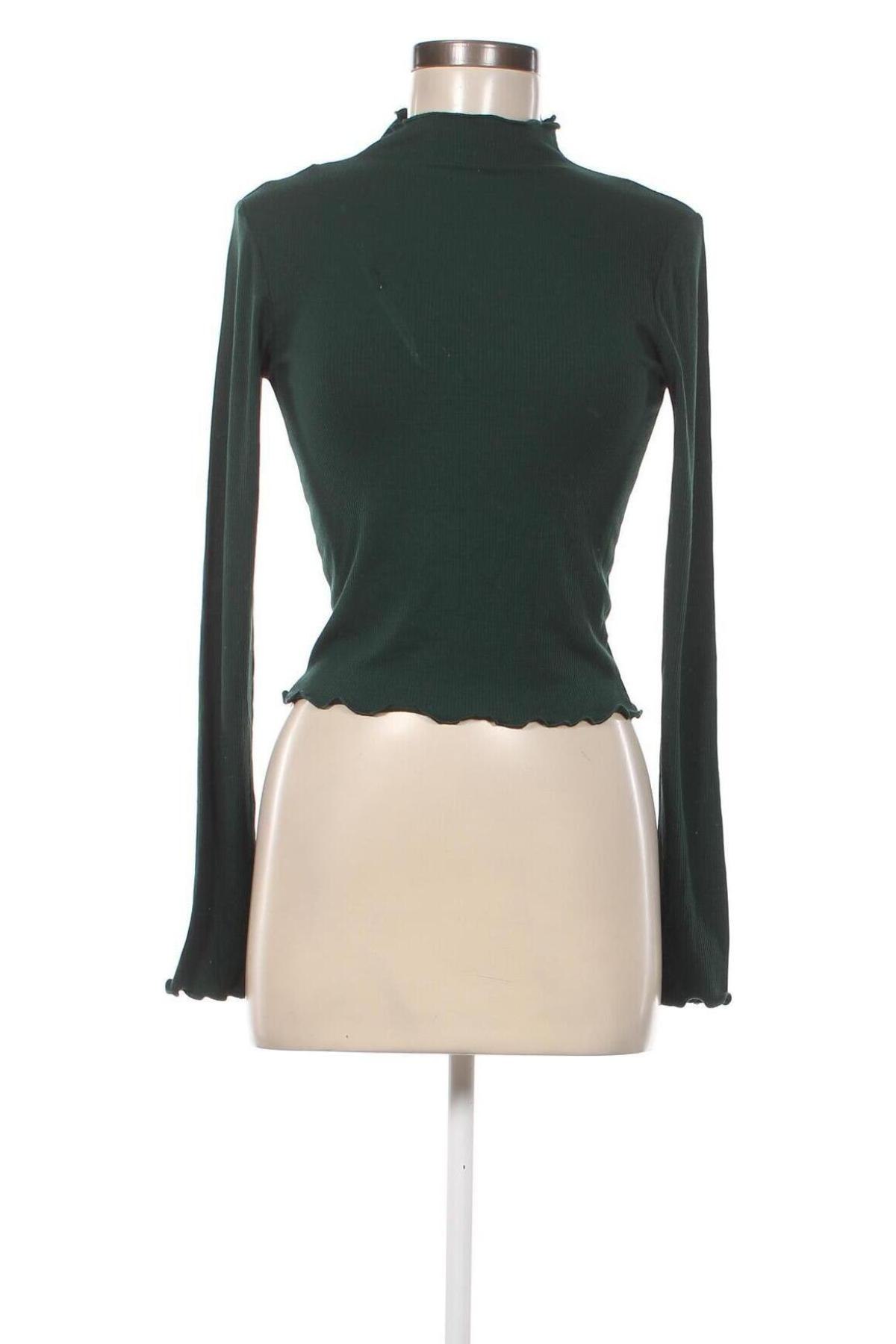 Γυναικεία μπλούζα Edited, Μέγεθος M, Χρώμα Πράσινο, Τιμή 13,89 €