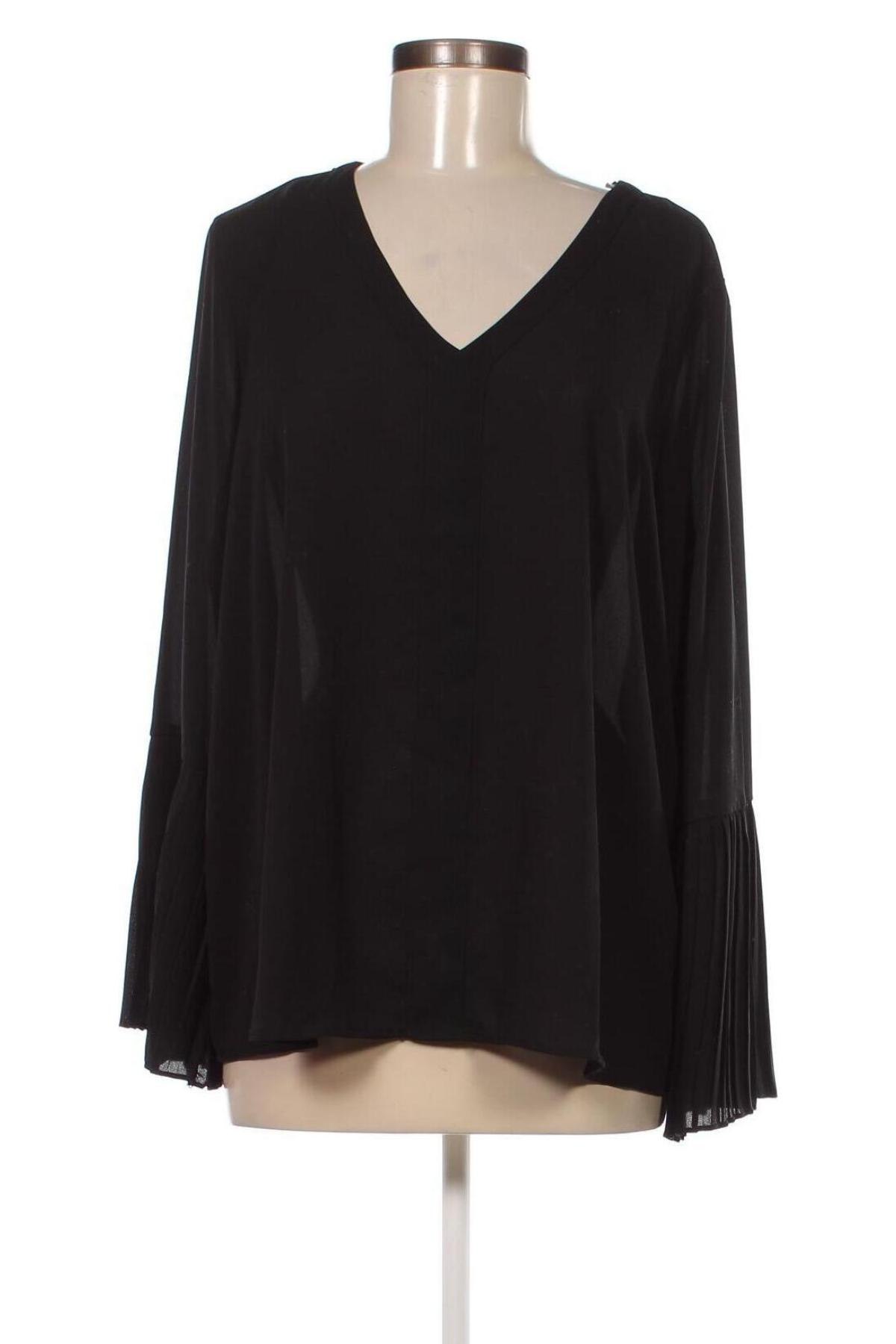 Дамска блуза Elle, Размер XL, Цвят Черен, Цена 19,00 лв.