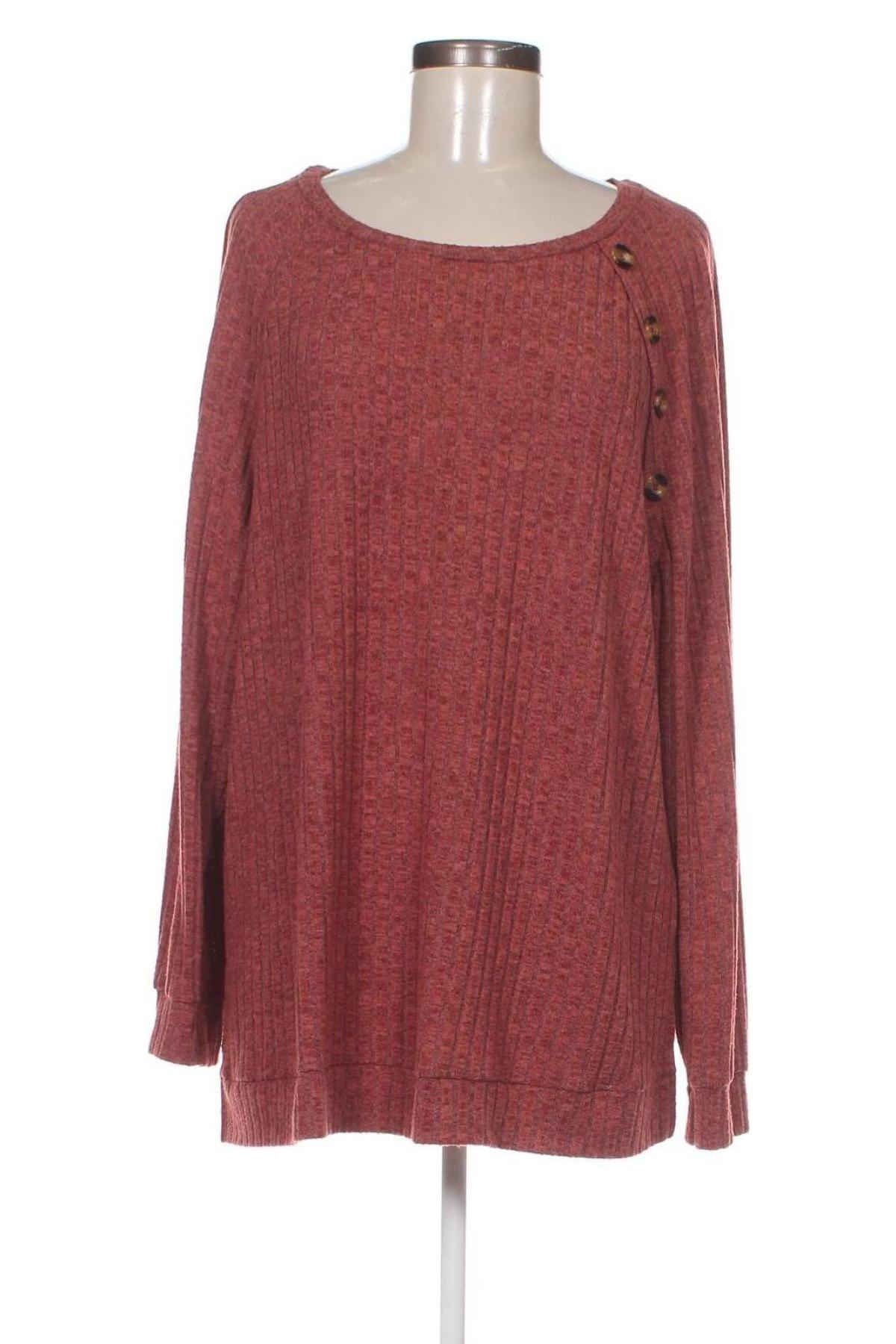 Дамска блуза Emery rose, Размер XXL, Цвят Розов, Цена 7,98 лв.