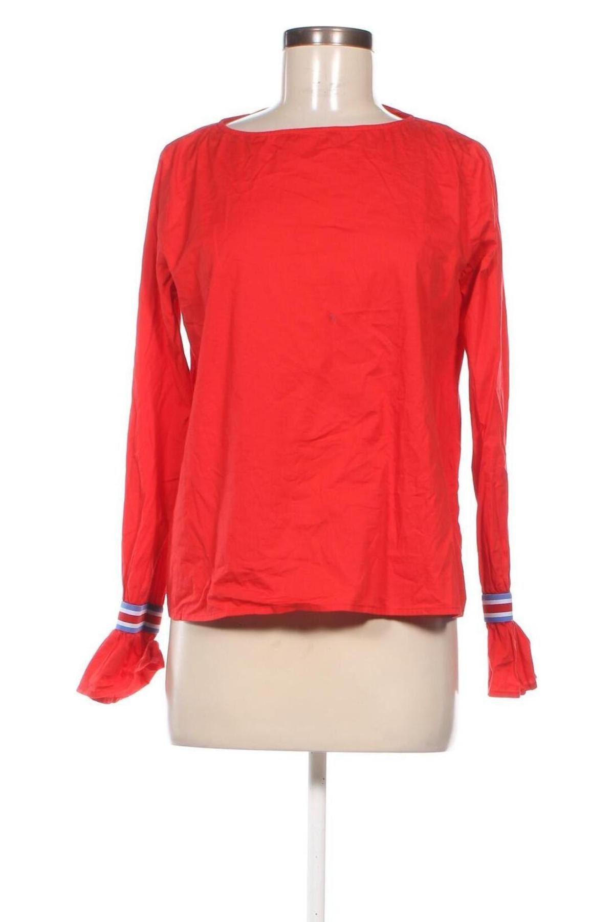 Дамска блуза Emily Van den Bergh, Размер M, Цвят Червен, Цена 45,67 лв.