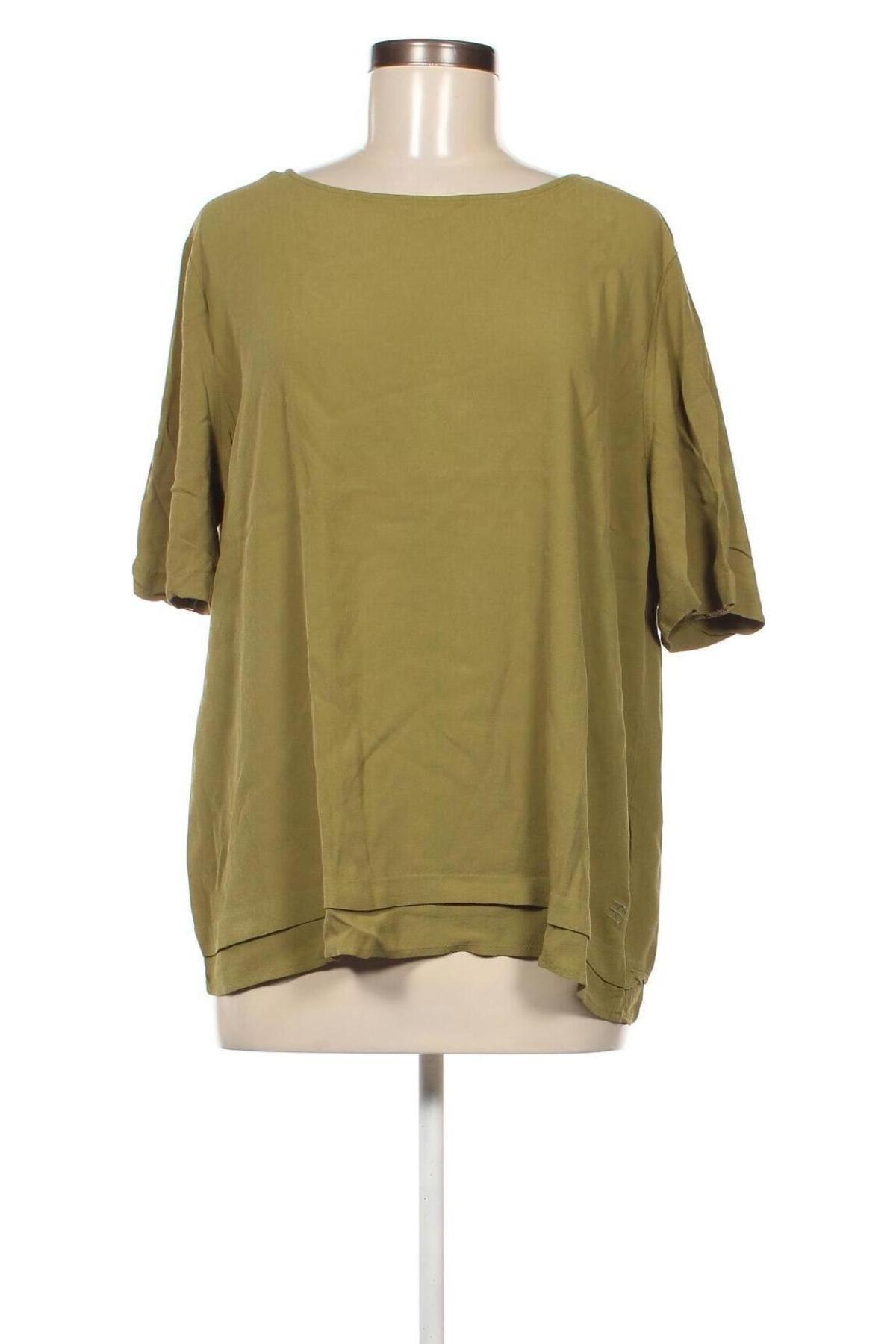 Γυναικεία μπλούζα Esprit, Μέγεθος XL, Χρώμα Πράσινο, Τιμή 17,38 €