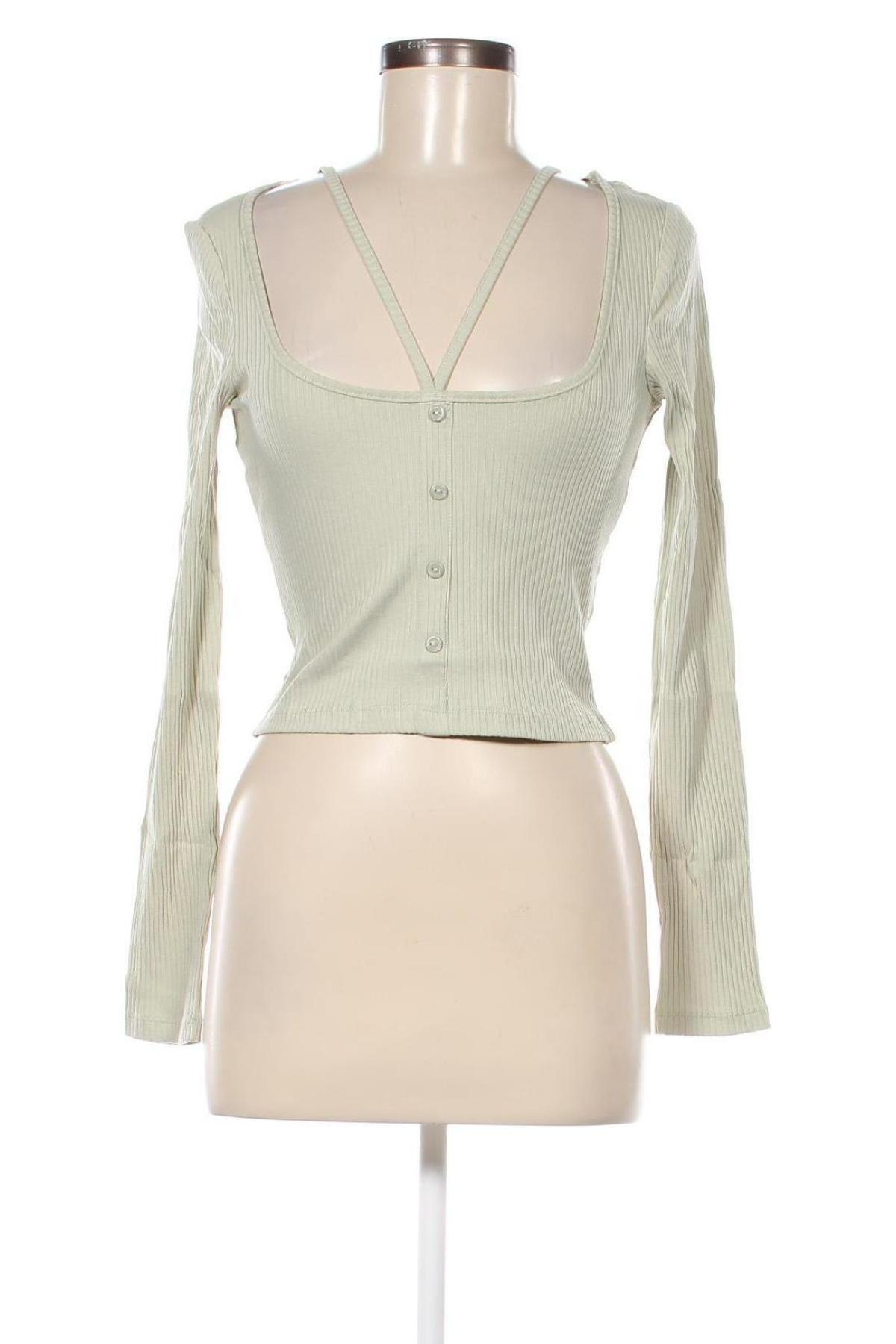 Γυναικεία μπλούζα Even&Odd, Μέγεθος S, Χρώμα Πράσινο, Τιμή 5,43 €
