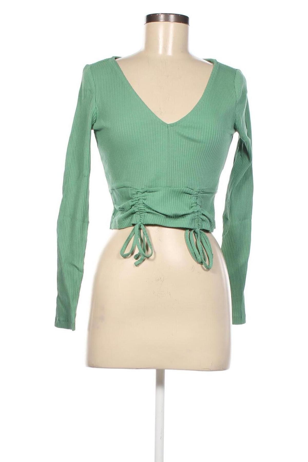 Дамска блуза Even&Odd, Размер M, Цвят Зелен, Цена 6,51 лв.