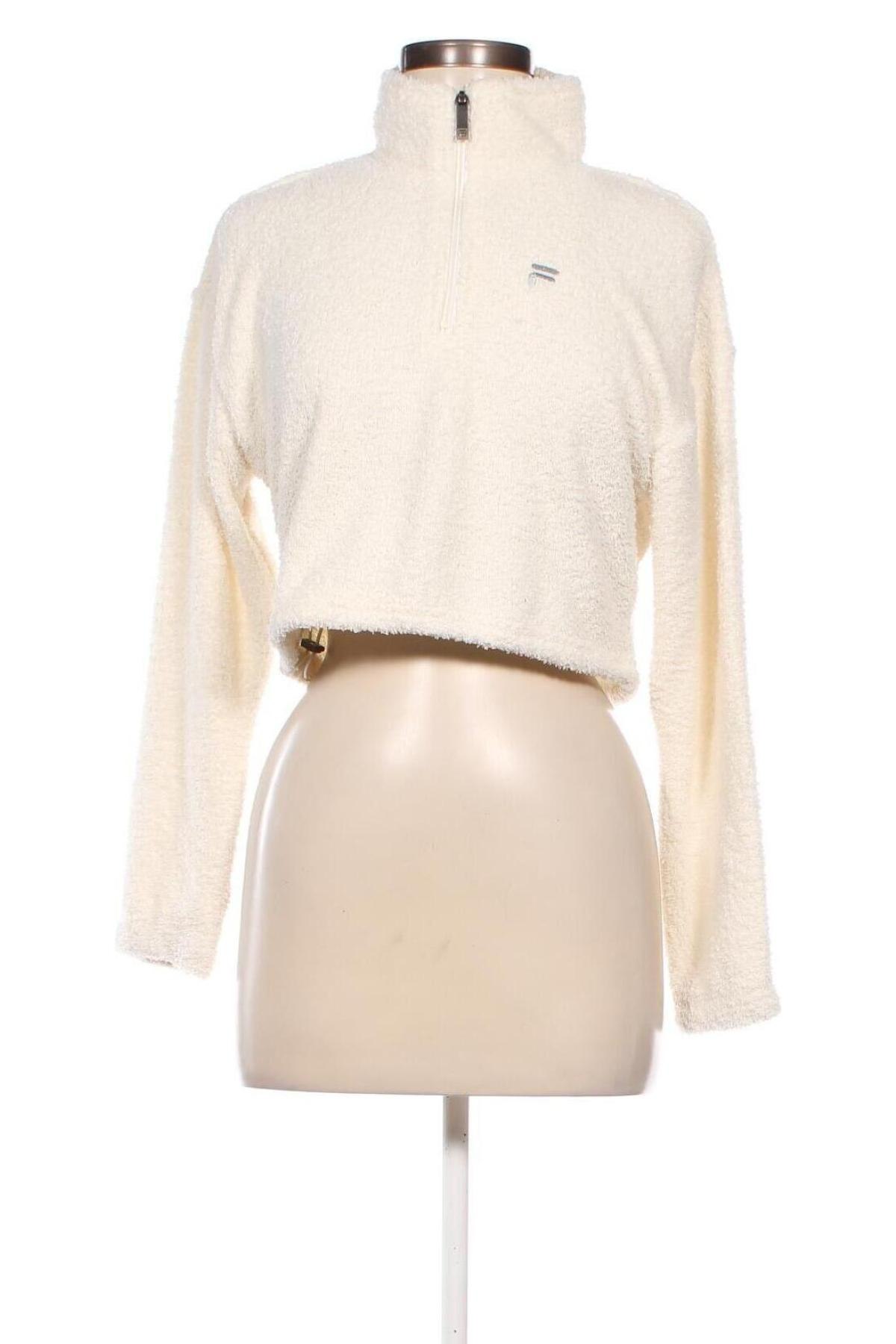 Γυναικεία μπλούζα FILA, Μέγεθος S, Χρώμα Εκρού, Τιμή 39,69 €