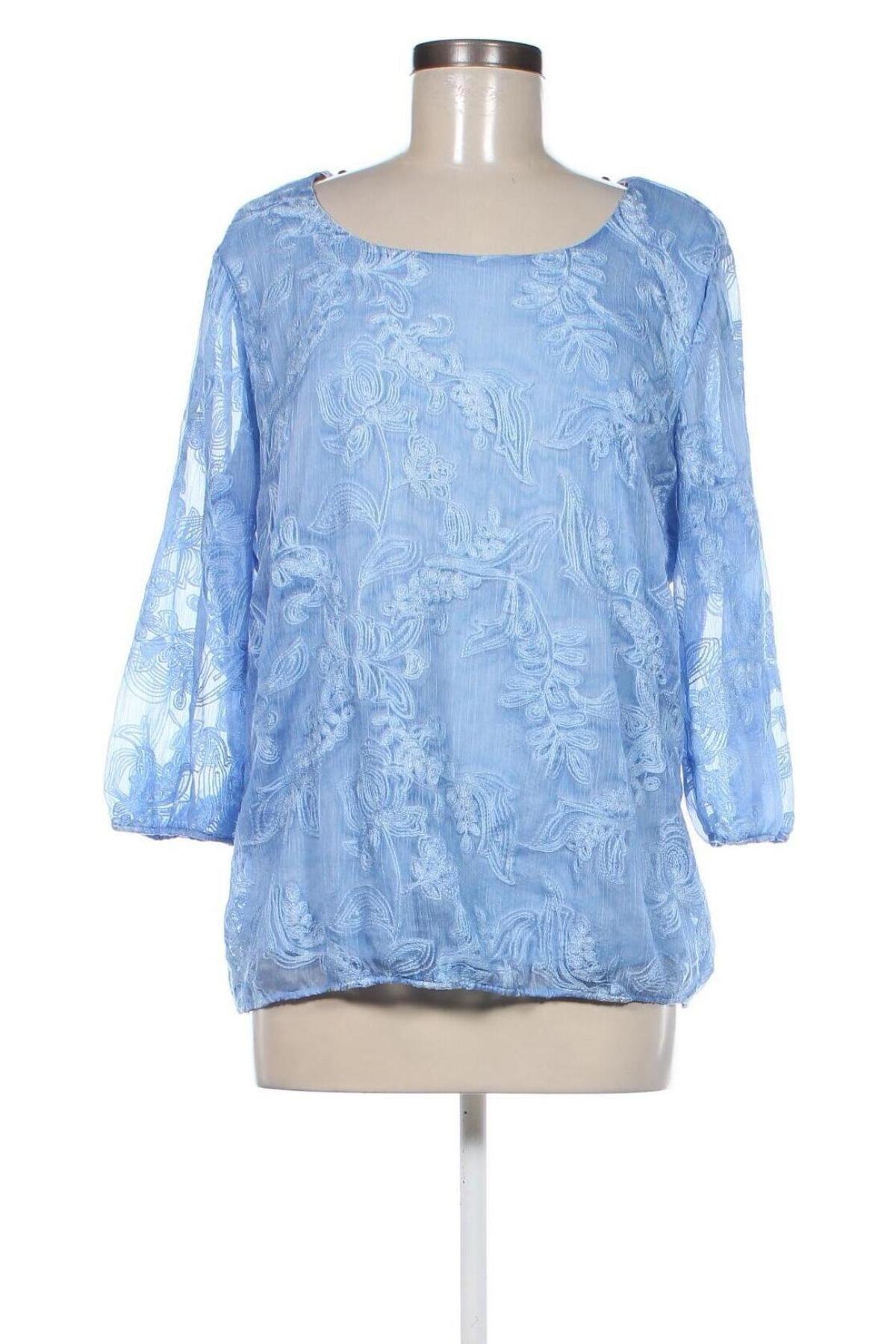 Γυναικεία μπλούζα Fair Lady, Μέγεθος M, Χρώμα Μπλέ, Τιμή 11,75 €