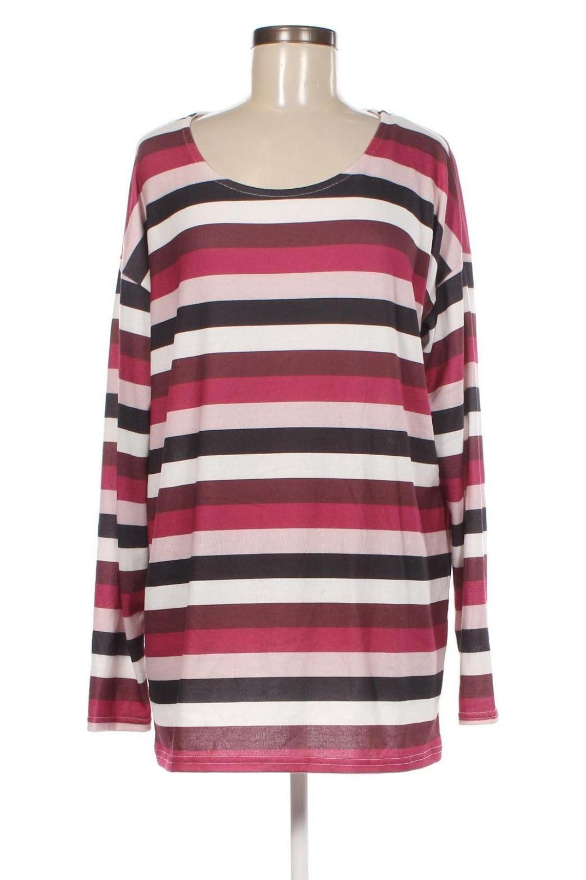 Γυναικεία μπλούζα Gina, Μέγεθος XL, Χρώμα Πολύχρωμο, Τιμή 4,58 €