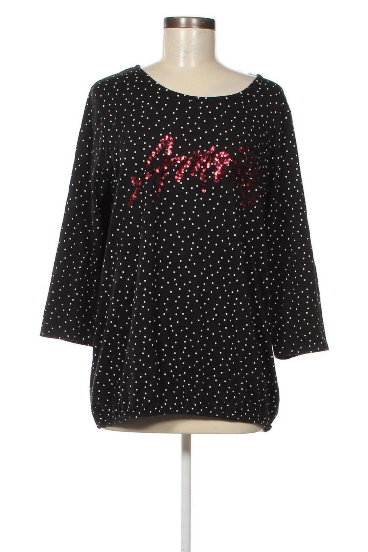 Дамска блуза Gina Benotti, Размер L, Цвят Черен, Цена 19,00 лв.