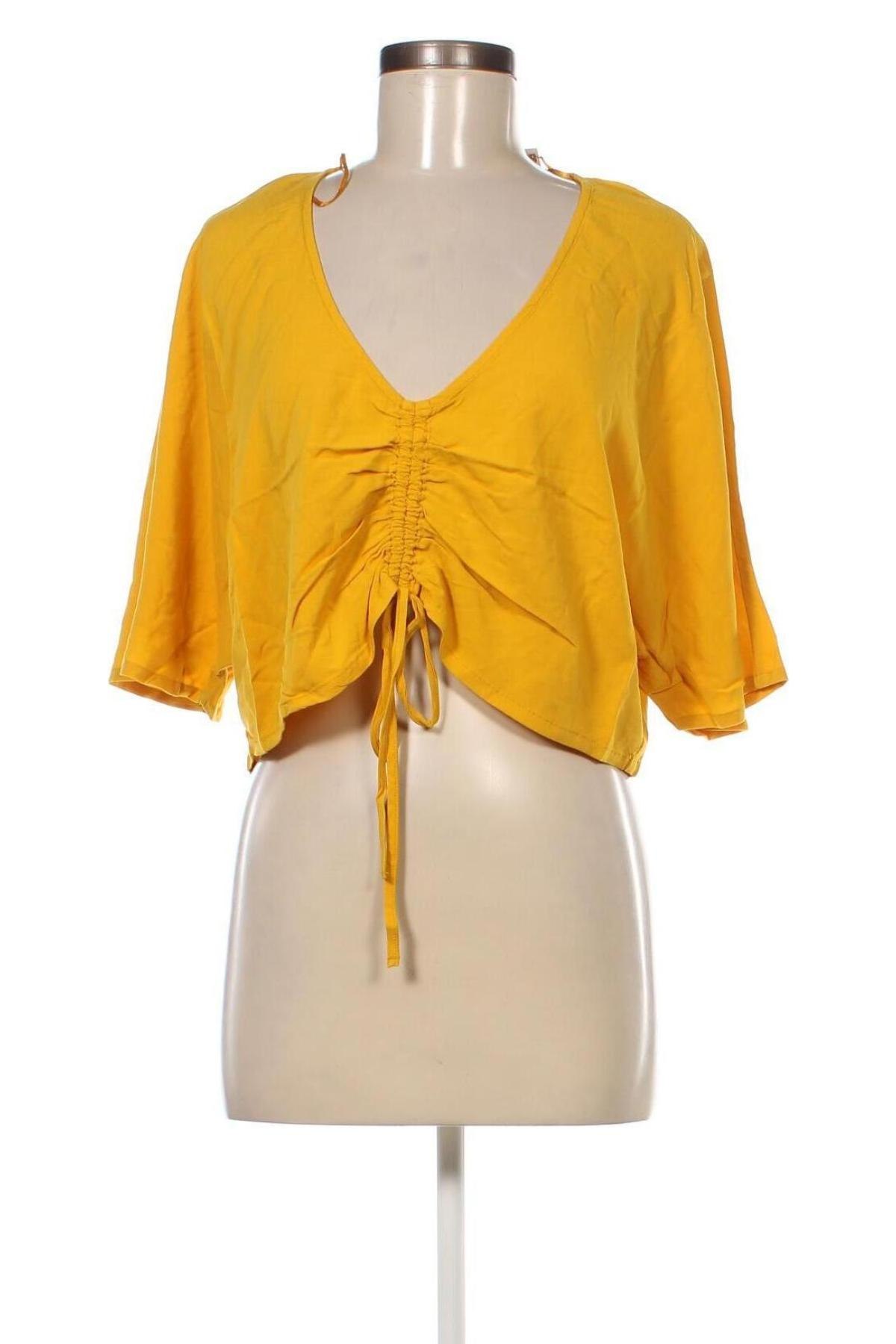 Damen Shirt Gina Tricot, Größe M, Farbe Gelb, Preis € 7,11