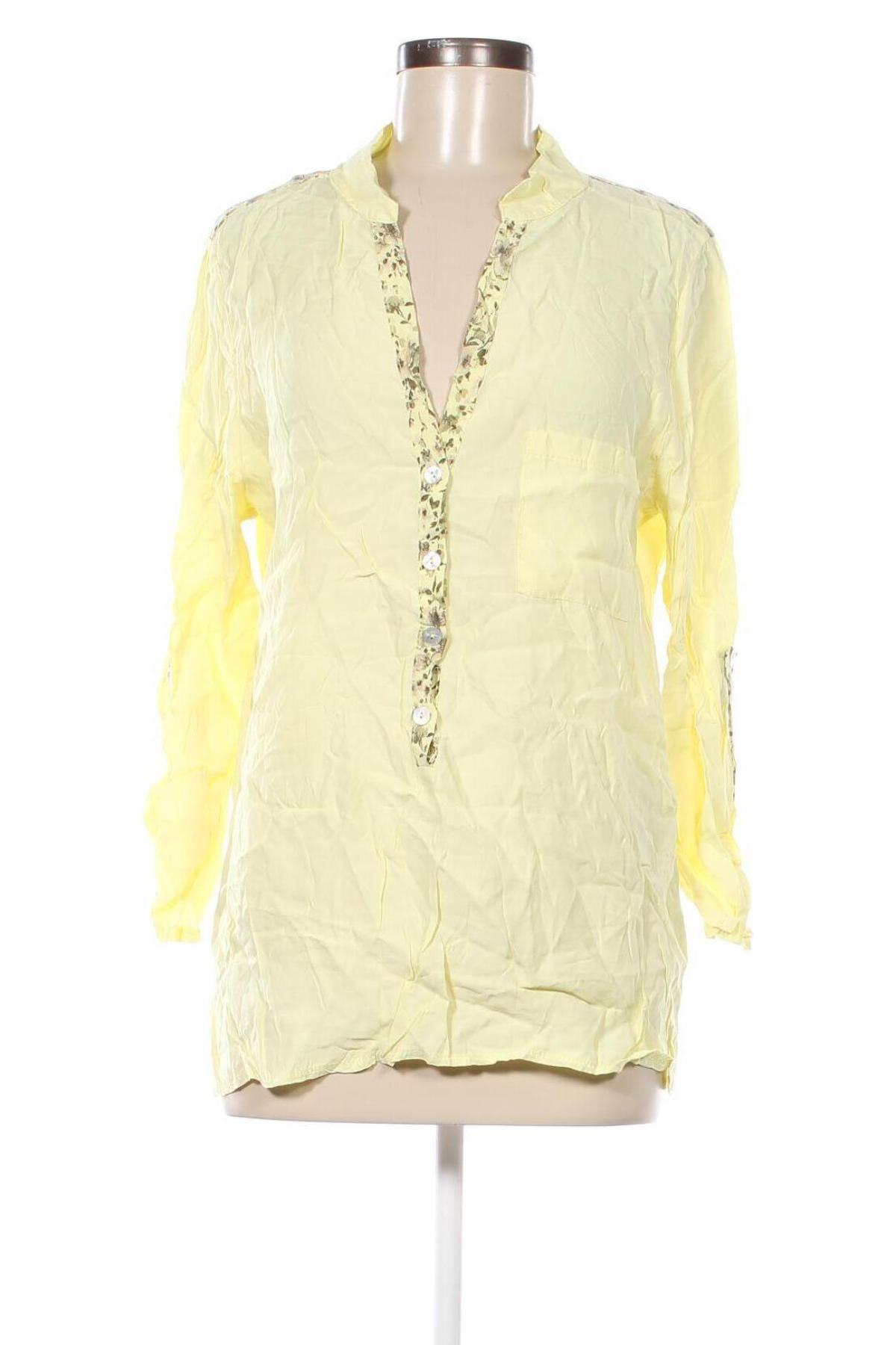 Дамска блуза Giorgia & Johns, Размер M, Цвят Жълт, Цена 48,00 лв.