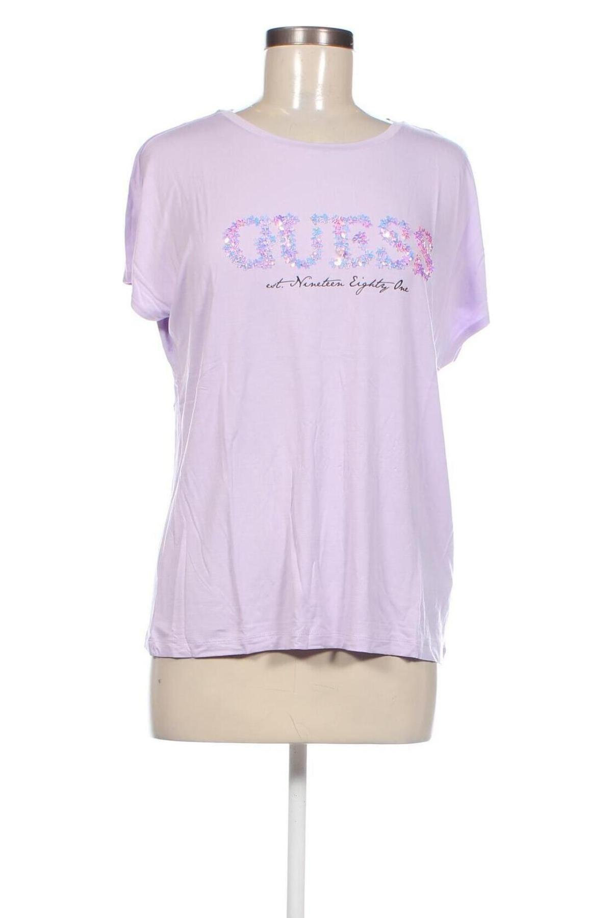 Bluzka damska Guess, Rozmiar M, Kolor Fioletowy, Cena 287,87 zł