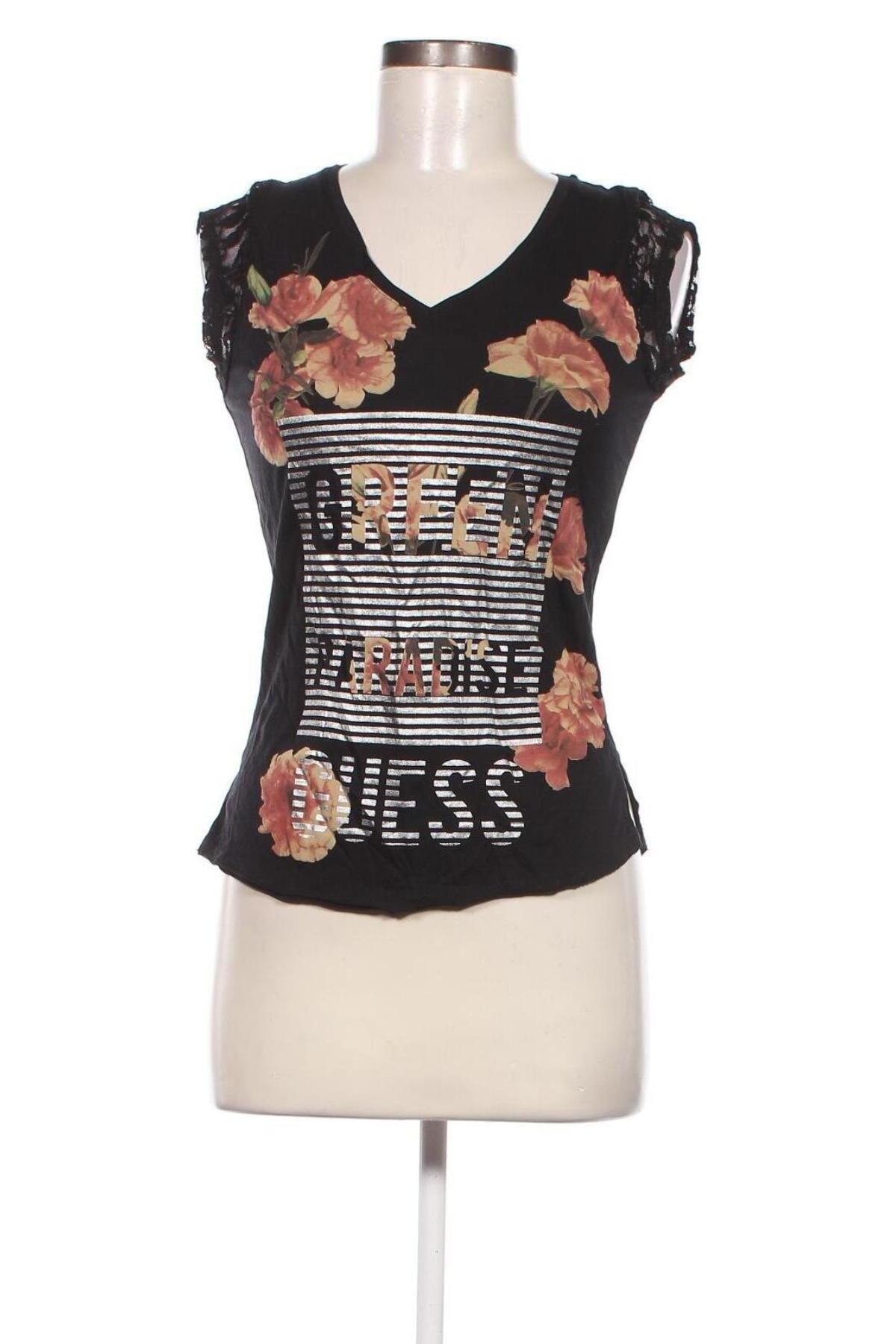 Bluzka damska Guess, Rozmiar S, Kolor Czarny, Cena 136,99 zł