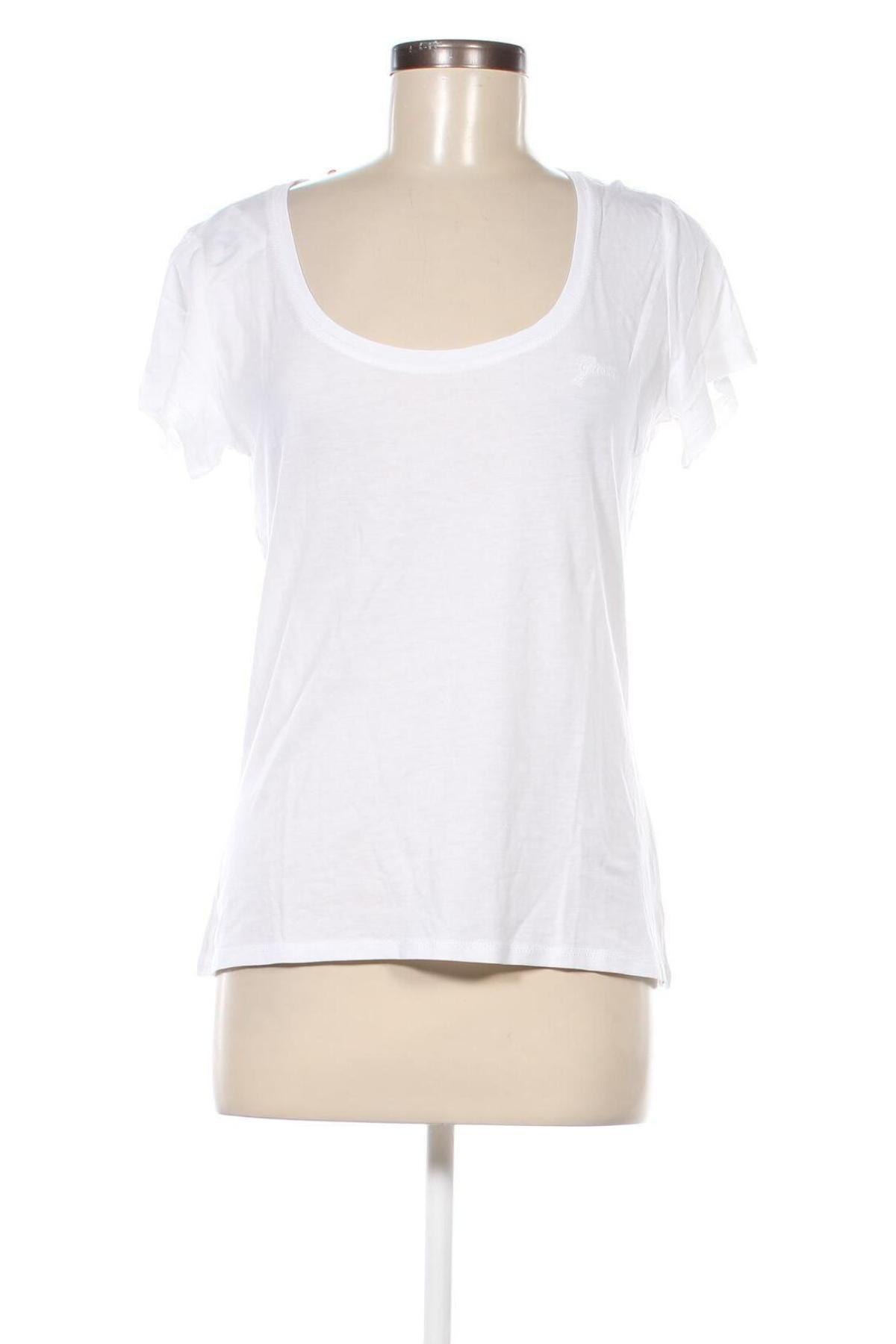 Γυναικεία μπλούζα Guess, Μέγεθος L, Χρώμα Λευκό, Τιμή 27,84 €