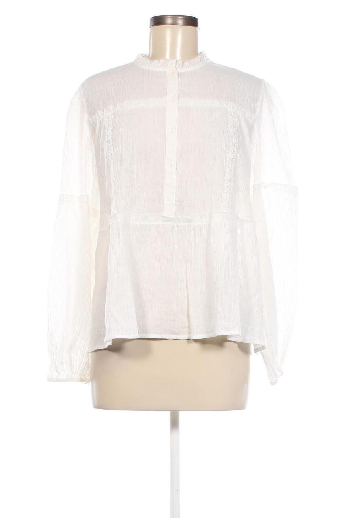 Γυναικεία μπλούζα Guido Maria Kretschmer for About You, Μέγεθος M, Χρώμα Λευκό, Τιμή 15,88 €
