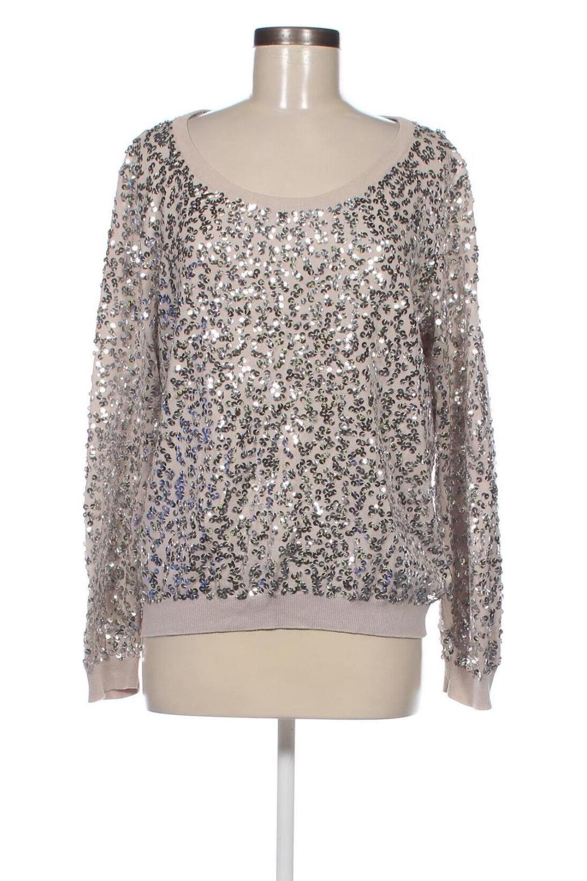 Γυναικεία μπλούζα H&M, Μέγεθος L, Χρώμα  Μπέζ, Τιμή 5,54 €