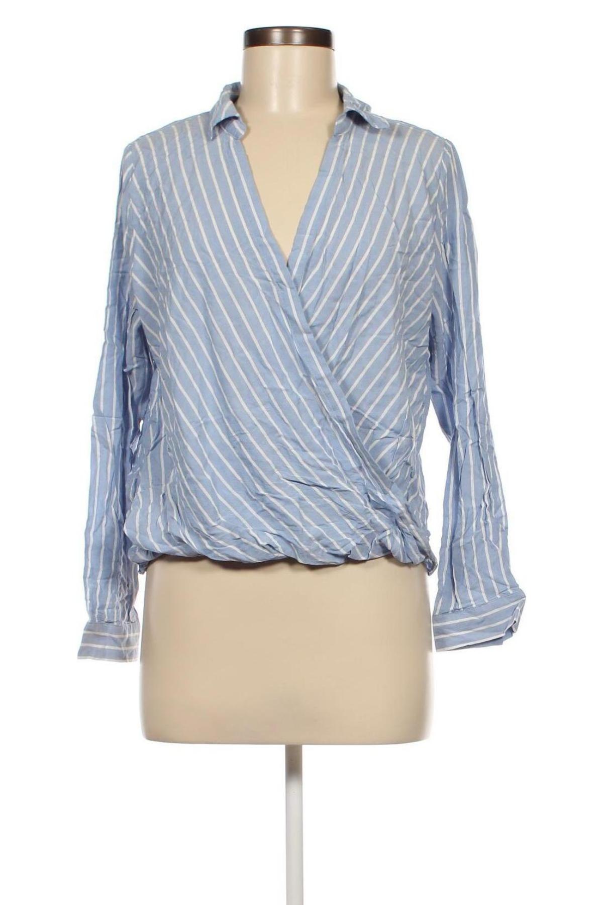 Damen Shirt H&M Divided, Größe L, Farbe Blau, Preis 11,83 €