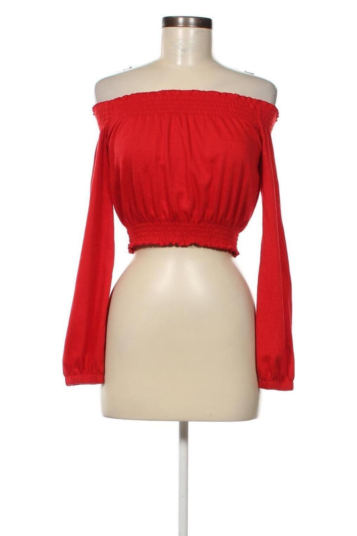Damen Shirt H&M Divided, Größe XS, Farbe Rot, Preis 3,31 €