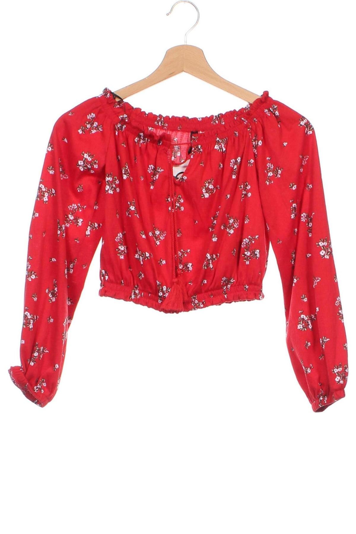 Γυναικεία μπλούζα H&M Divided, Μέγεθος XS, Χρώμα Κόκκινο, Τιμή 4,67 €